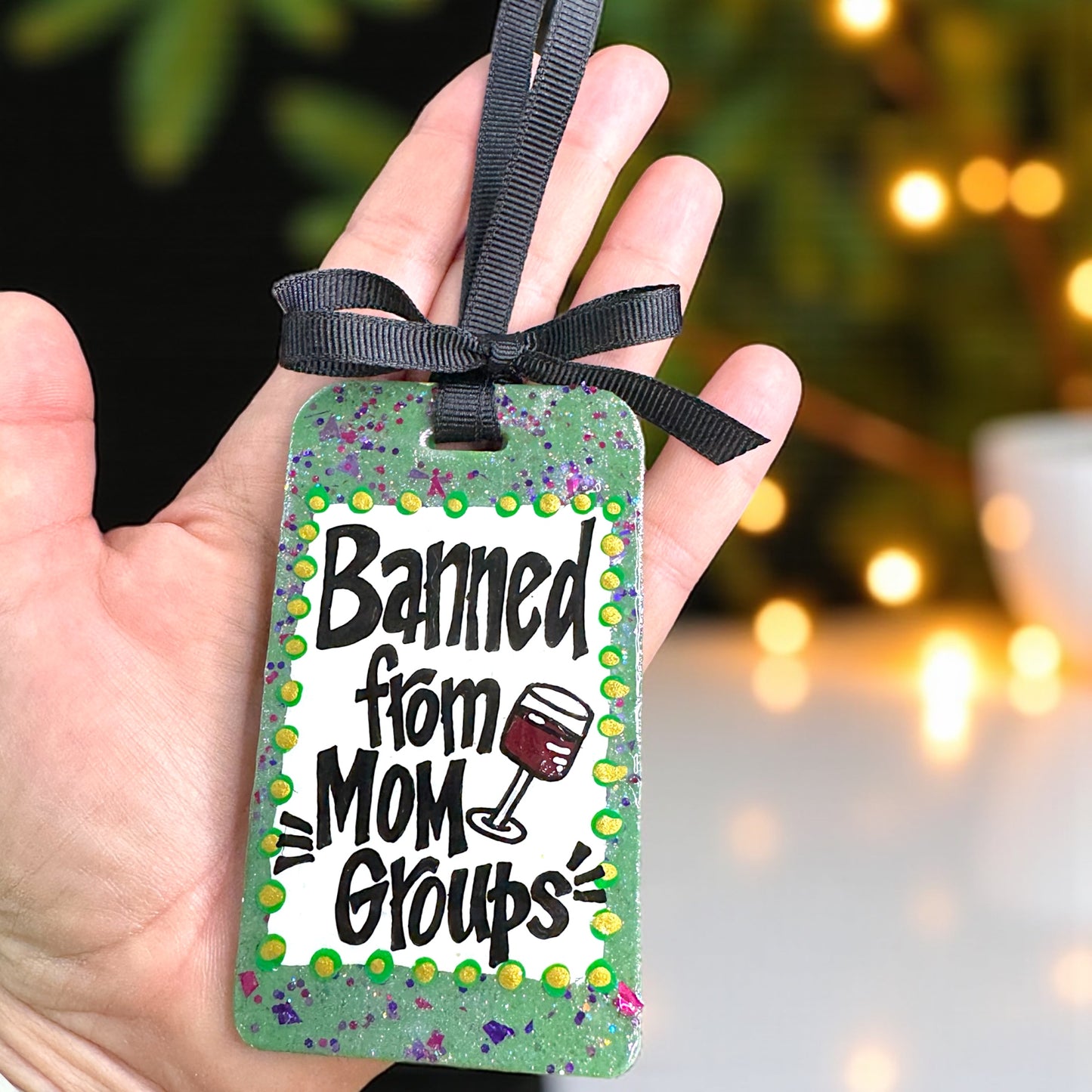 Mom Groups Beware: The Hilarious Ornament You Need!