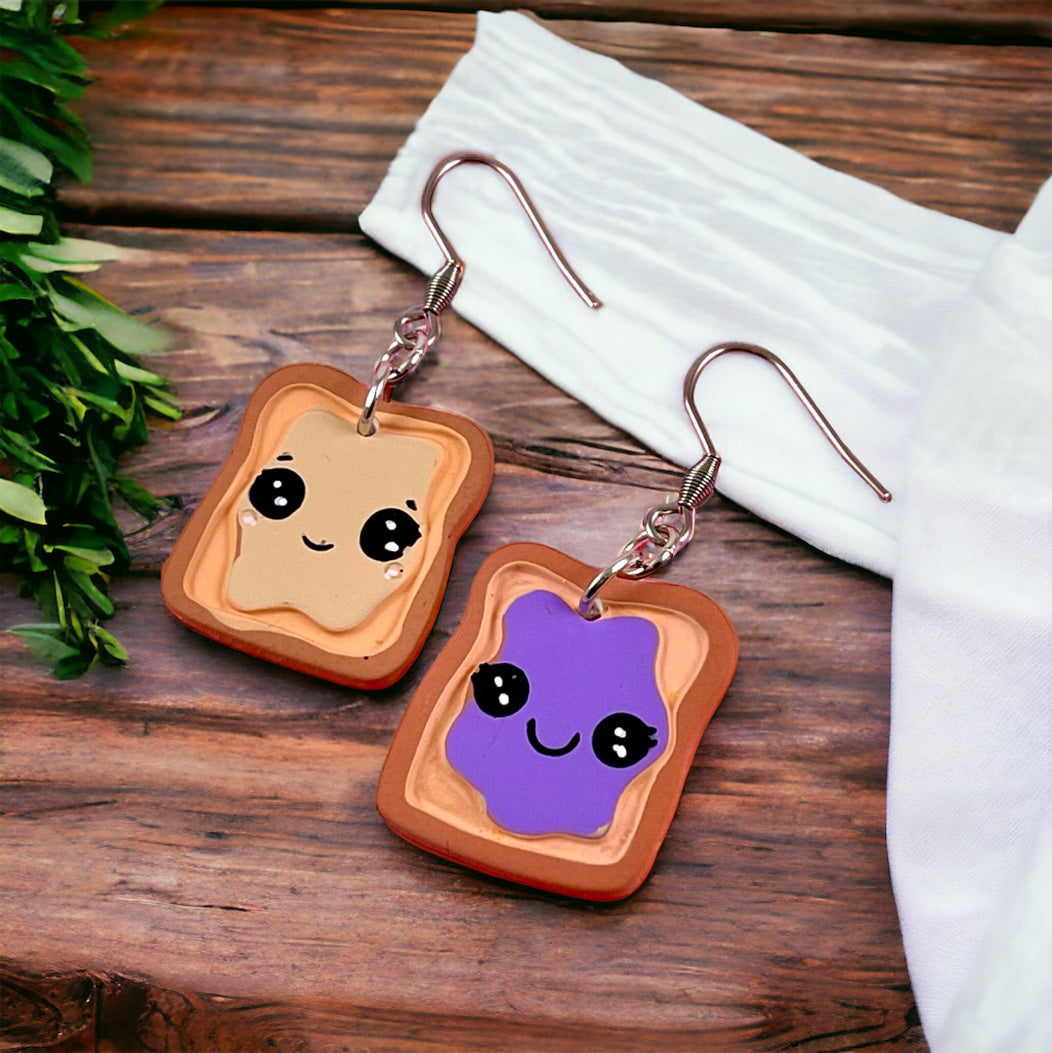 PB&J Earrings – The Cutest Food Accessories You'll Ever Wear! 🥪