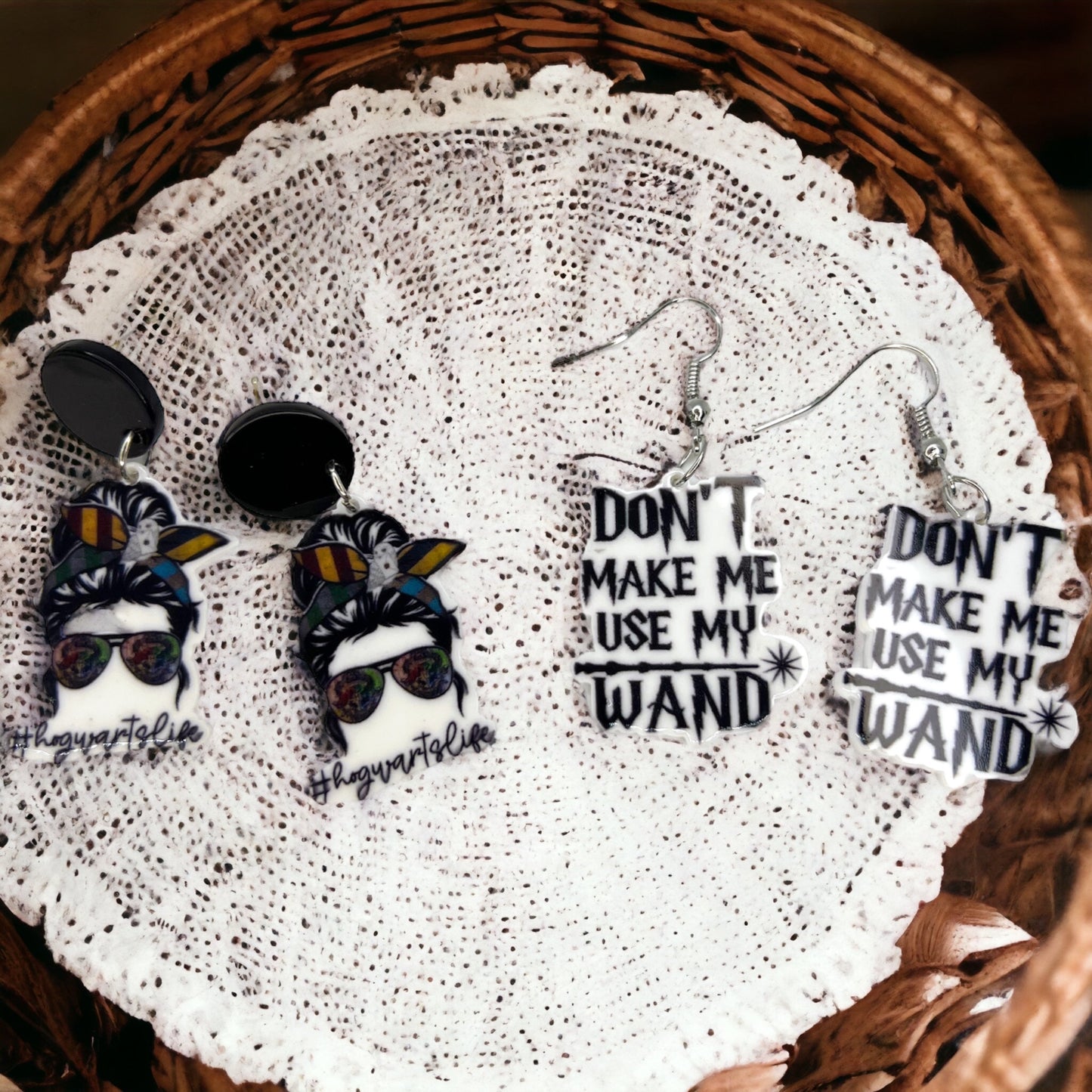 Hogwarts Earrings: Wear Your Wizarding World Adventures! ✨ - Rhythms of Grace Creative