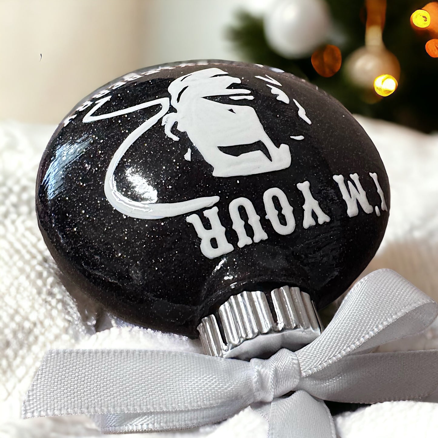 Doc Holliday Vibes: “I’m Your Huckleberry” Christmas Ornament