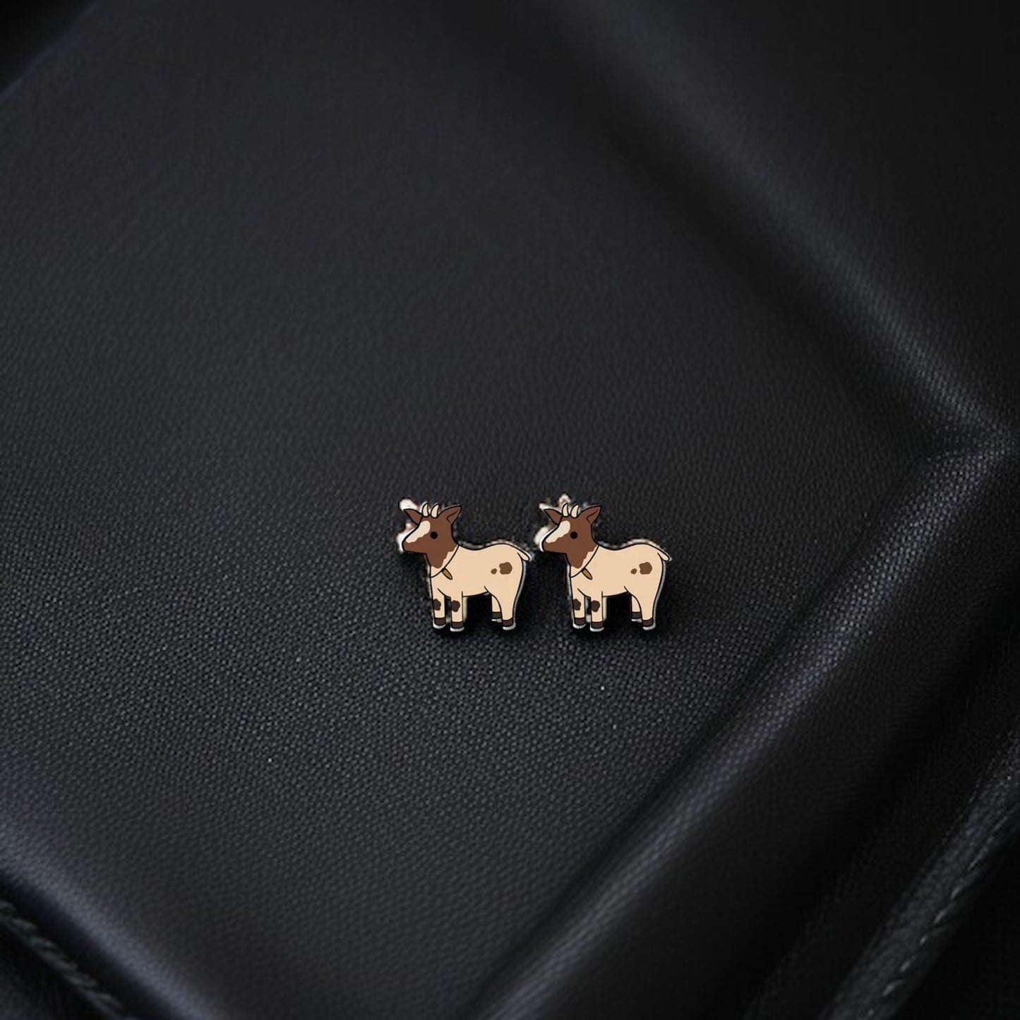 Goats Galore: Adorable Goat Stud Earrings! ๐