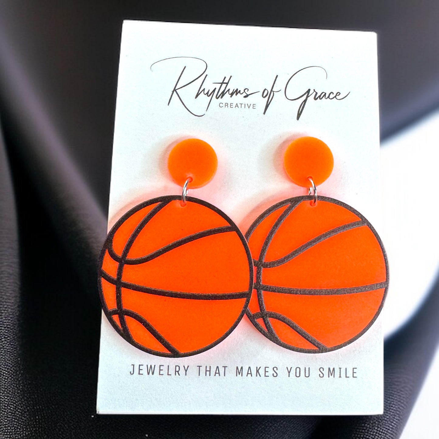 Score Big with Sports-Themed Dangle Earrings!