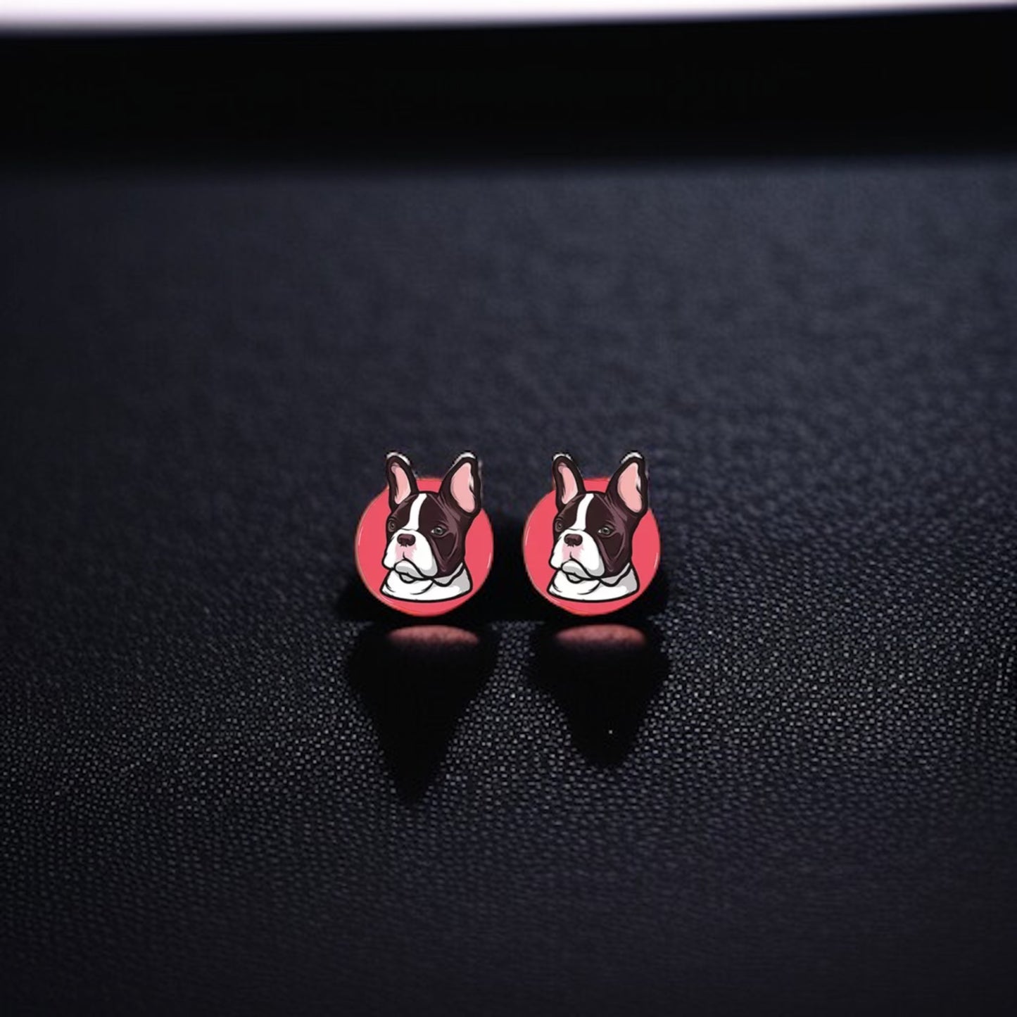Bulldog Bliss Stud Earrings - Embrace Your Paw-some Style!