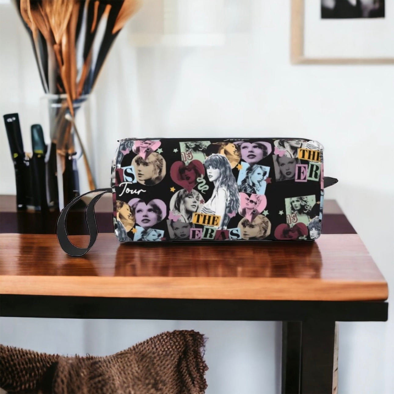 Swiftie Cosmetic Bag - Eras Tour, Music Convert, Taylor Swift, Swiftie Gift, Makeup Bag