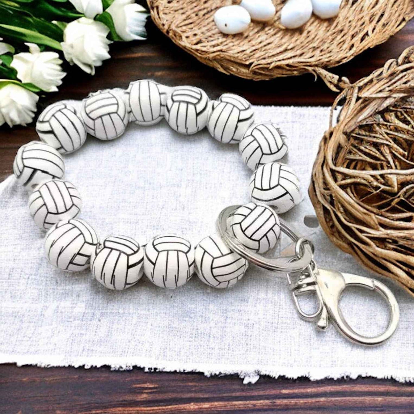 Volleyball Keychain: The Perfect Accessory for Every Fan! 🏐