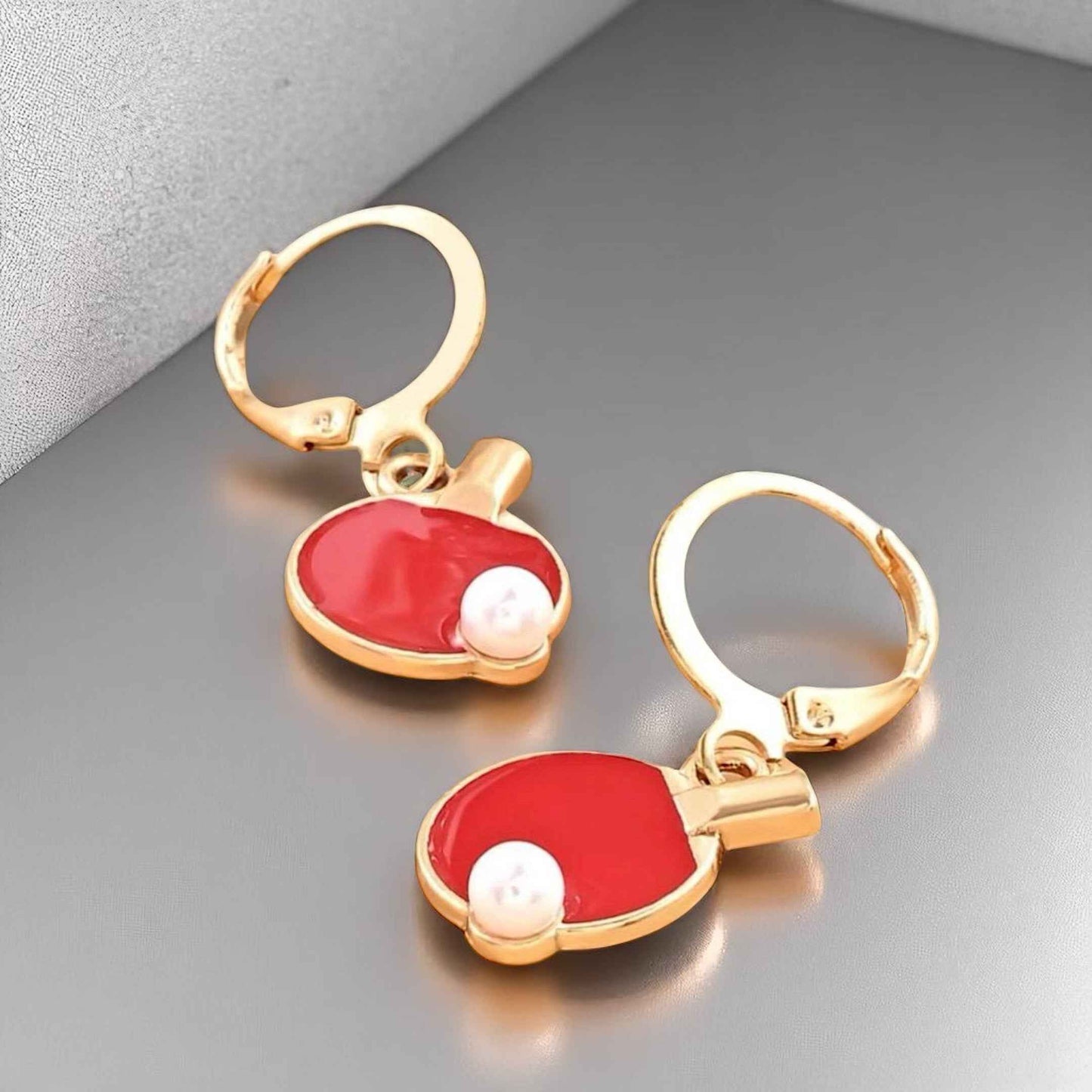 Ping Pong Perfection: Paddle Your Style with Ping Pong Earrings!
