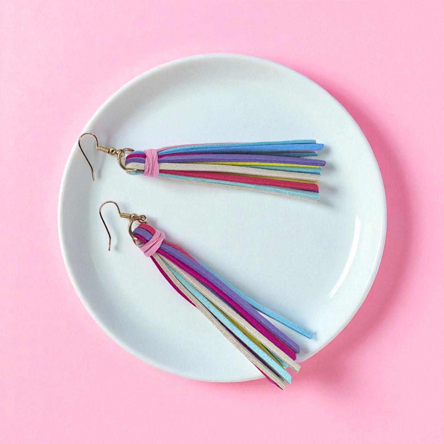 Fringe with Benefits – Pastel Tassel Earrings for Everyday Play!