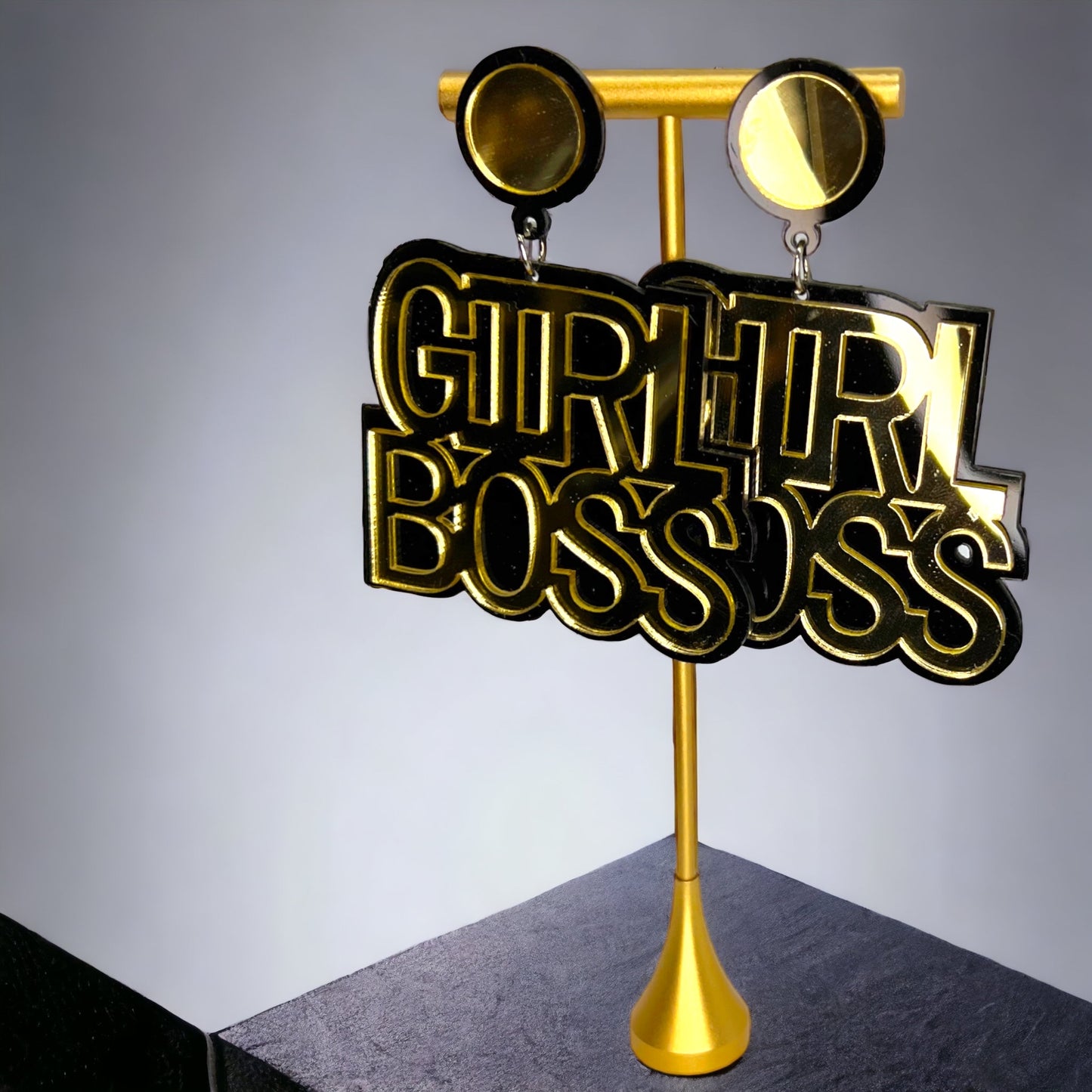 Girl Babe Bling: Sassy Girl Power Earrings to Elevate Your Style! - Rhythms of Grace Creative