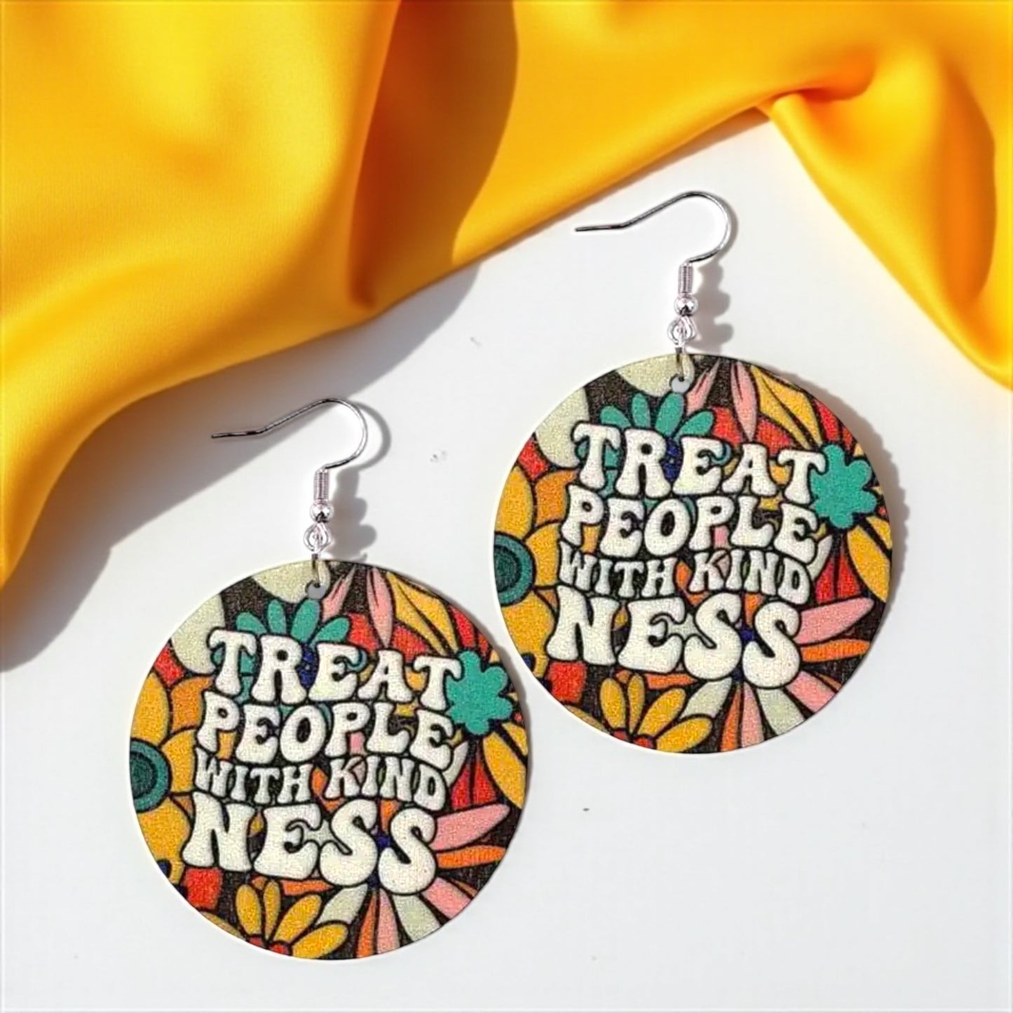Kindness Earrings Collection: Spread Love & Positivity! 🌈 - Rhythms of Grace Creative