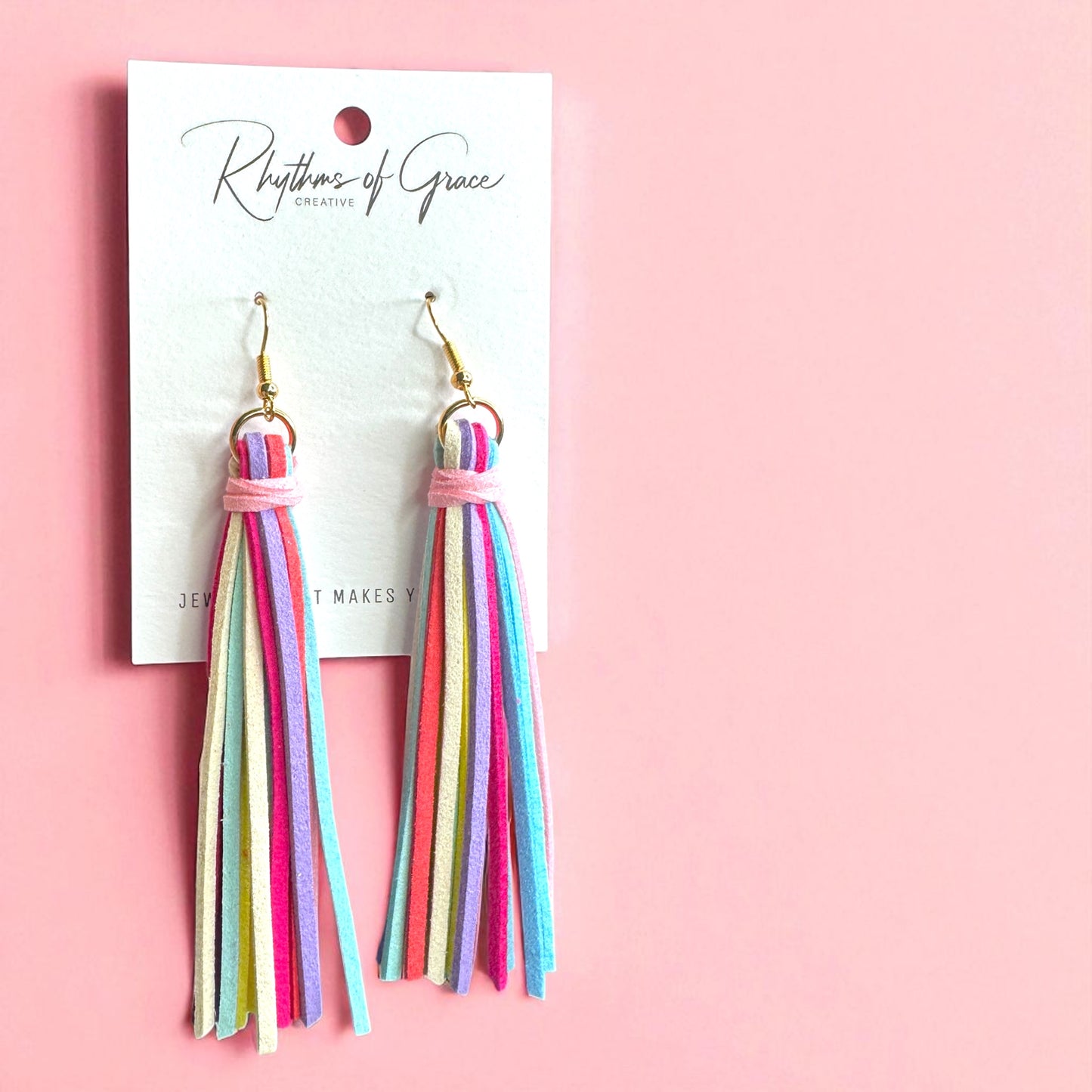Fringe with Benefits – Pastel Tassel Earrings for Everyday Play!