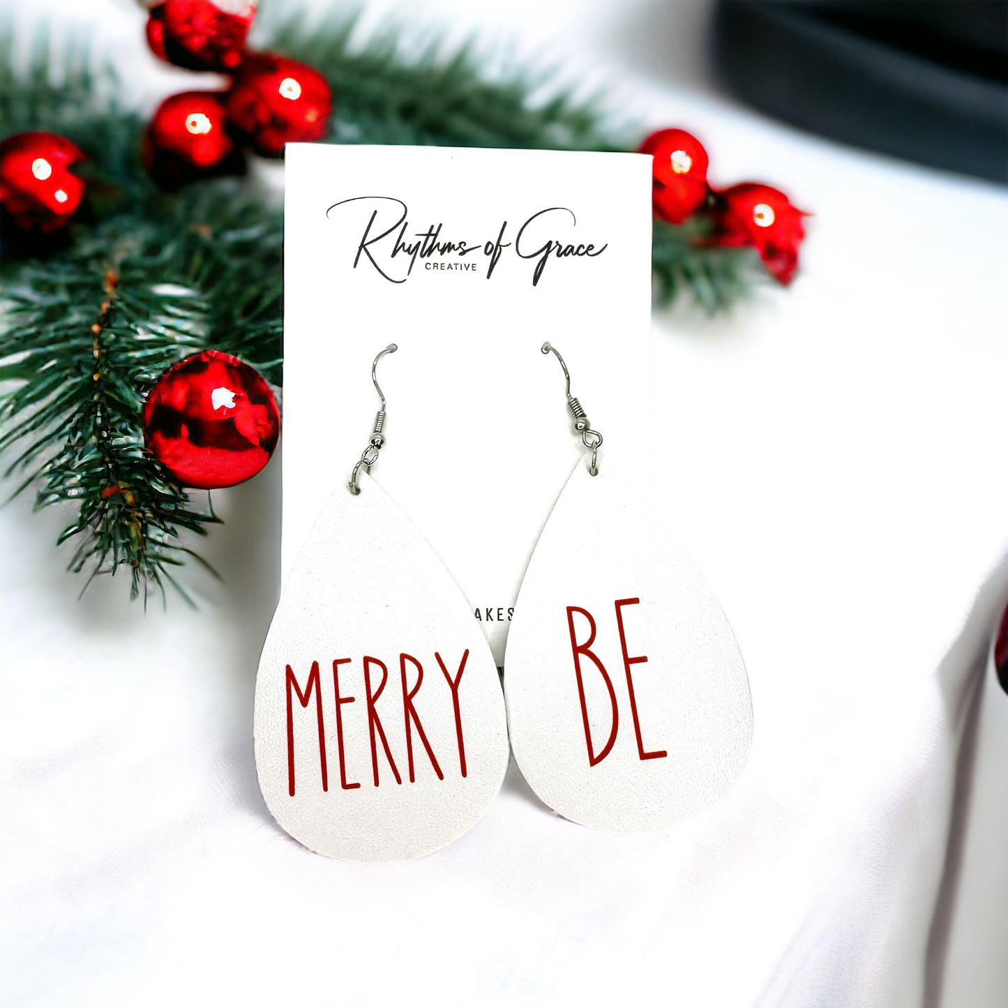 Merry Little Statement Earrings – Christmas Cheer in Every Pair