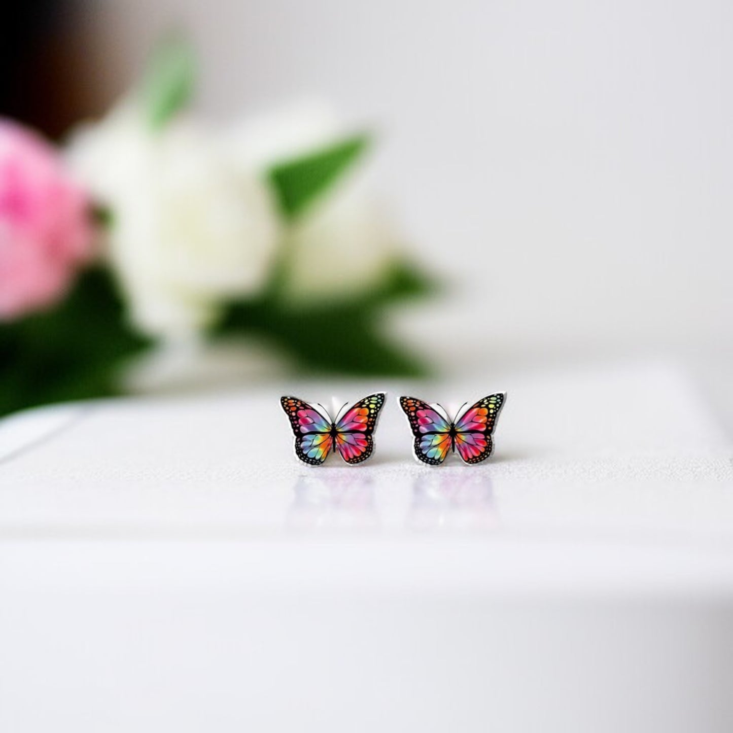 Flutter into Fashion with Our Butterfly Stud Earrings! 🌟