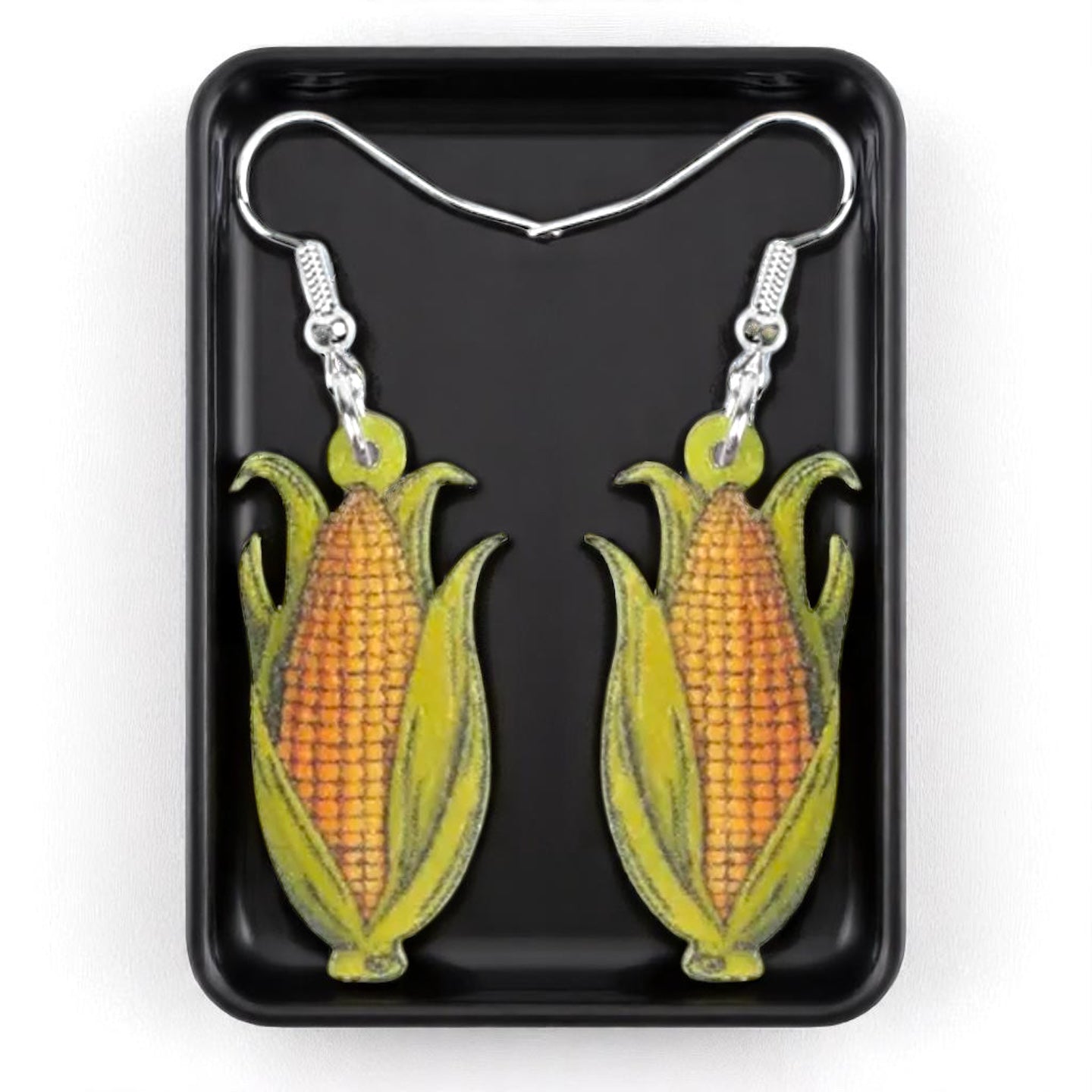 Corn on the Cob Dangle Earrings – A-maize Your Style! 🌽