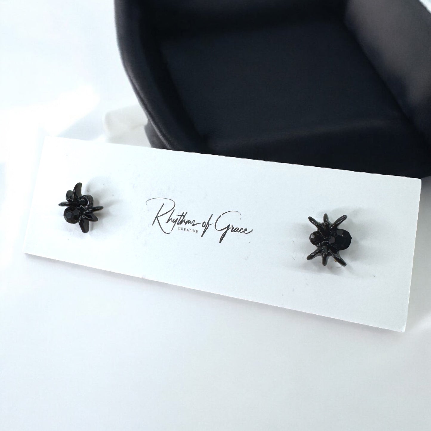 Sparkle & Scare with Halloween Rhinestone Spider Studs! 🕷️