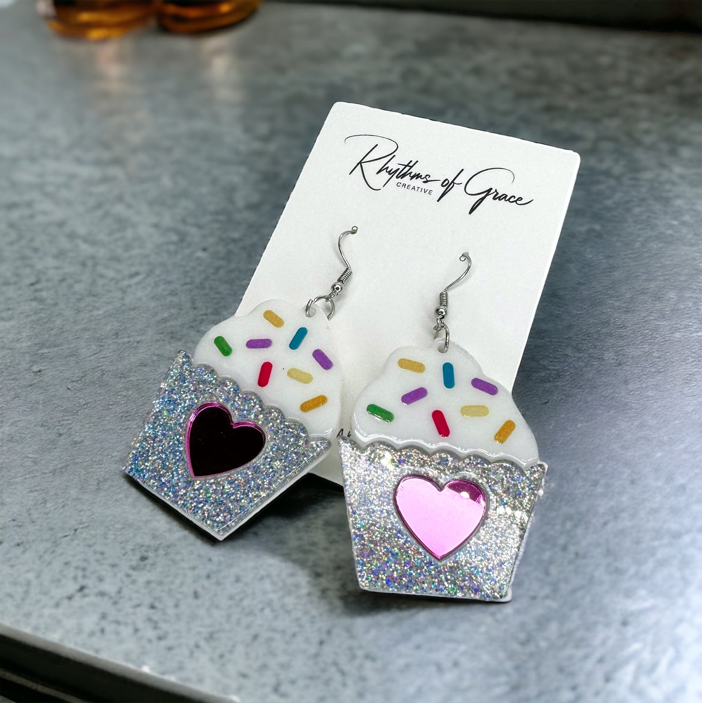 Sweet Style Alert: Whimsical Birthday Cupcake Earrings!