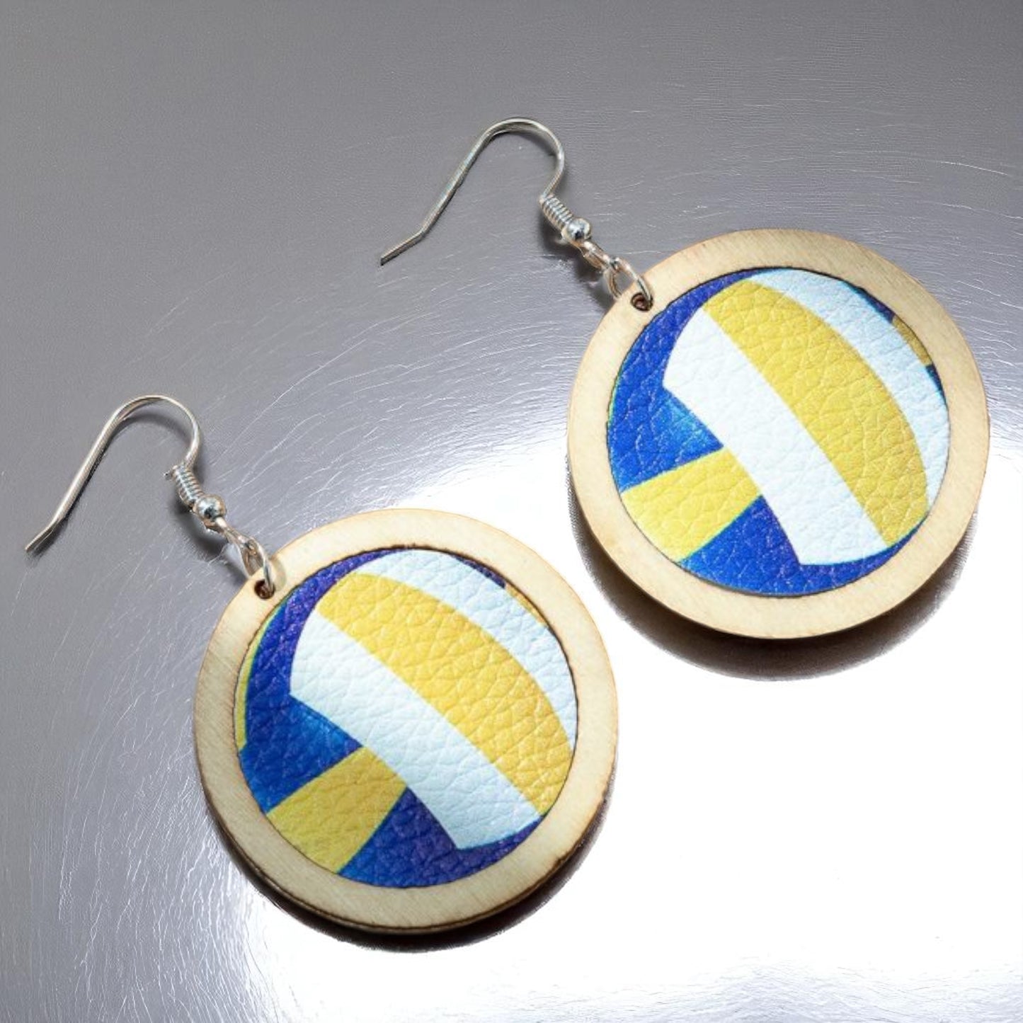 Serve Up Style with Our Volleyball Dangle Earrings! 🏐