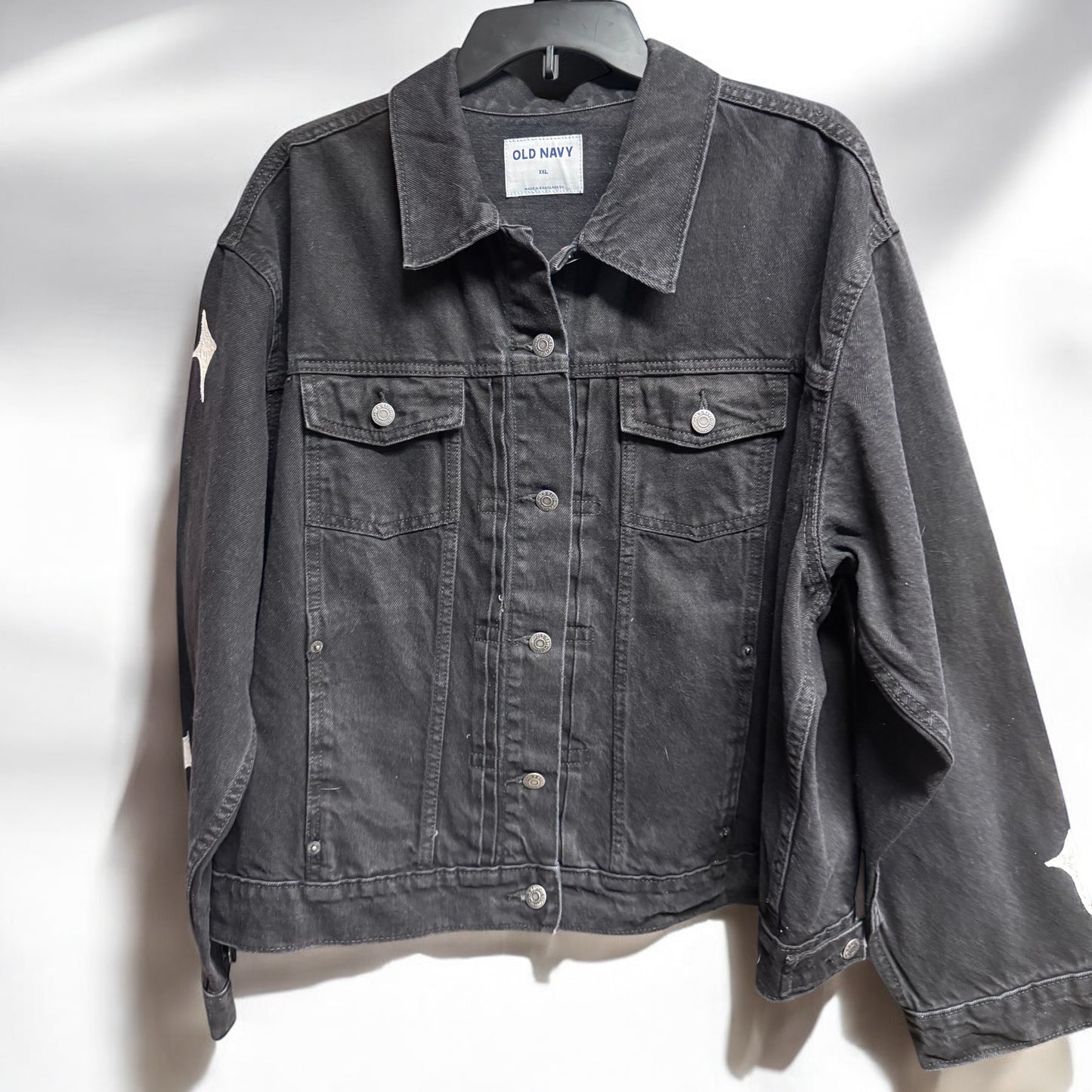 Hand Painted Jean Jacket: “In My Dance Mom Era”