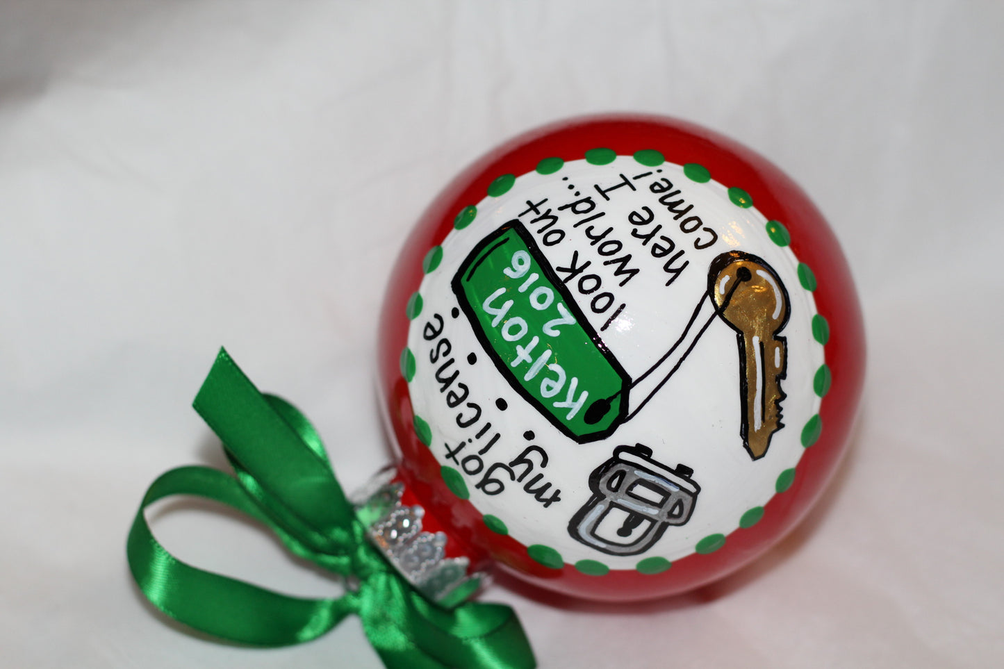 Christmas Ornament: "Driver's License" – Celebrate the New Driver in Your Life