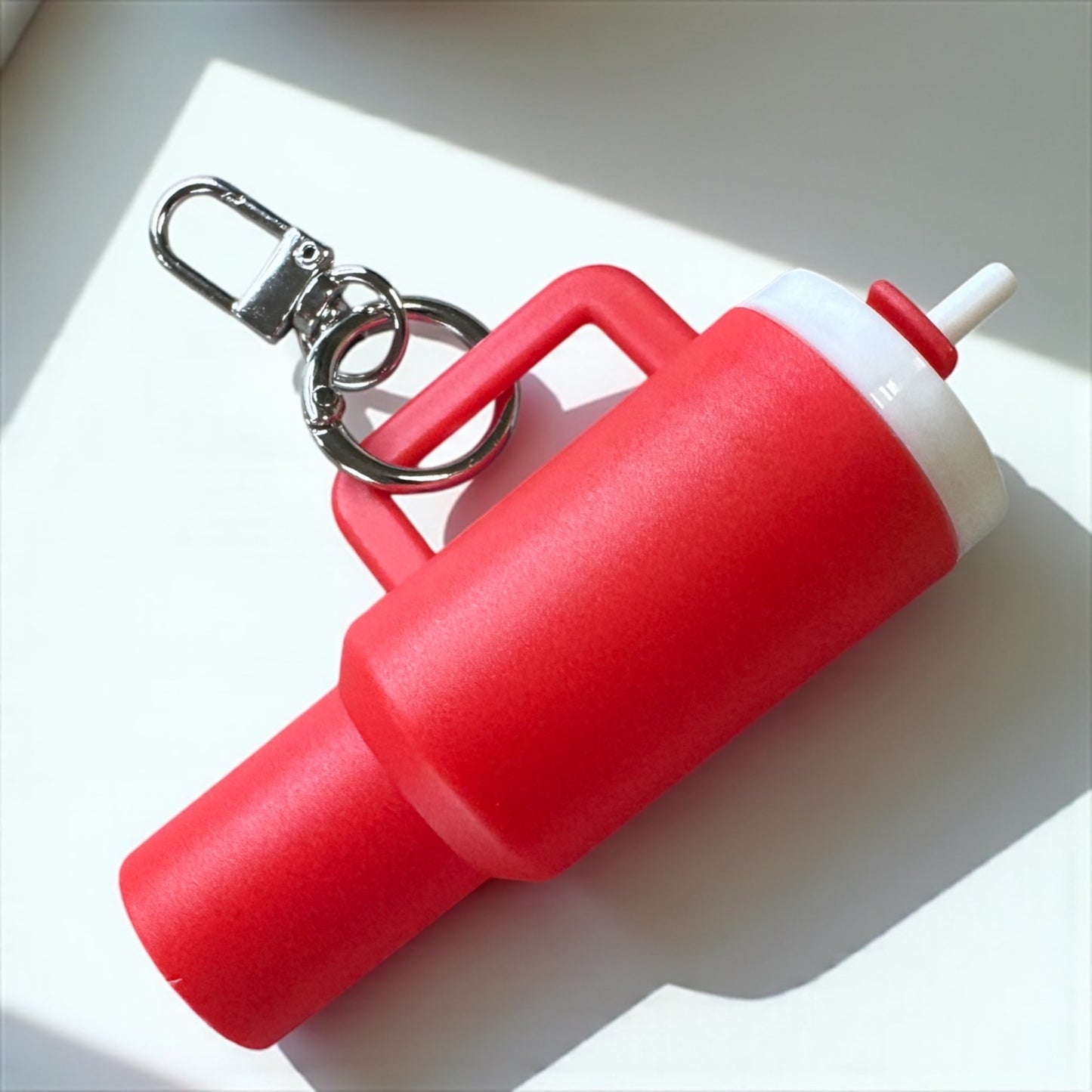Sip, Store, & Shine: Mini Tumbler Keychains!