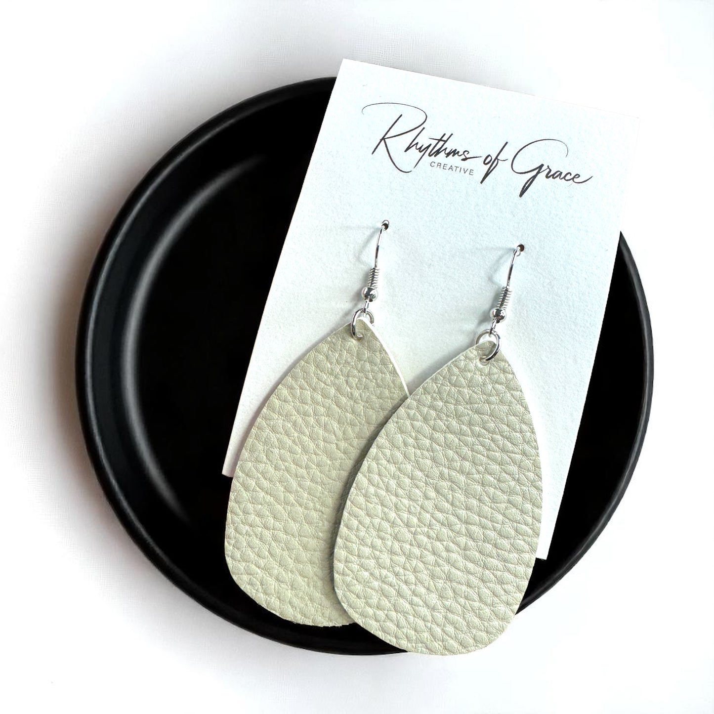 Teardrop Dream Earrings: Colorful Faux Leather Dangles for Every Occasion!