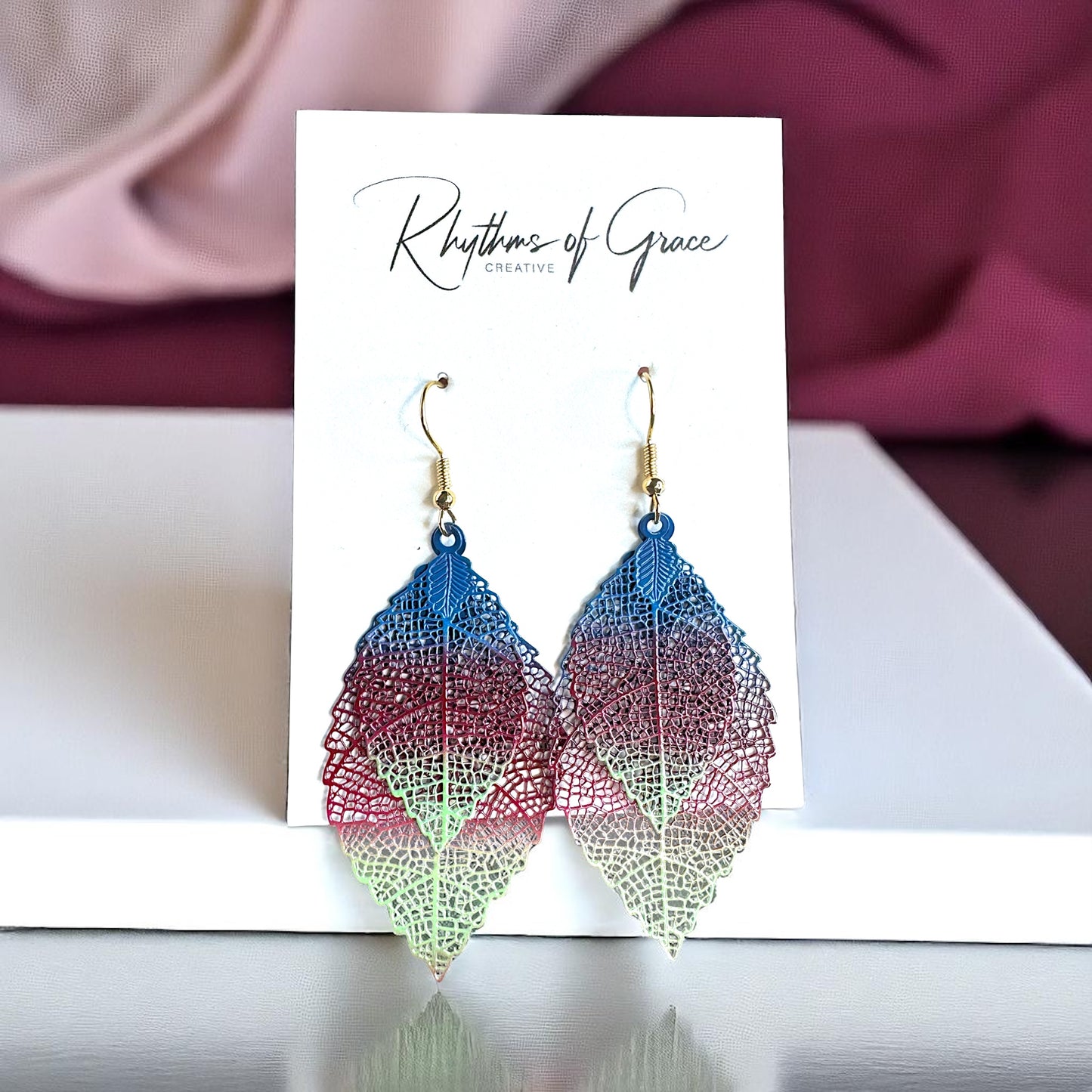 Vibrant Multicolored Earrings – A Splash of Fun for Your Ears! ✨