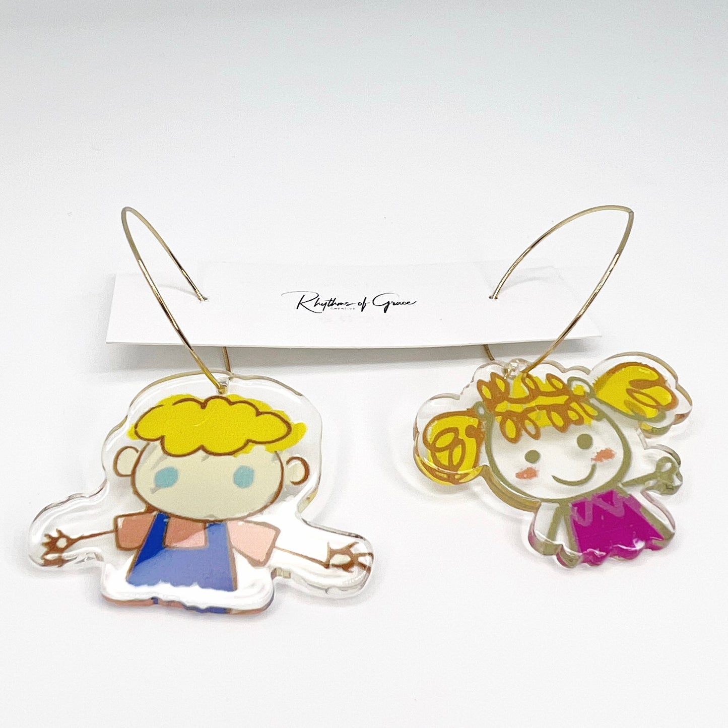 Teacher ABC's Earrings: Celebrate Educators in Style! ๐ - Rhythms of Grace Creative