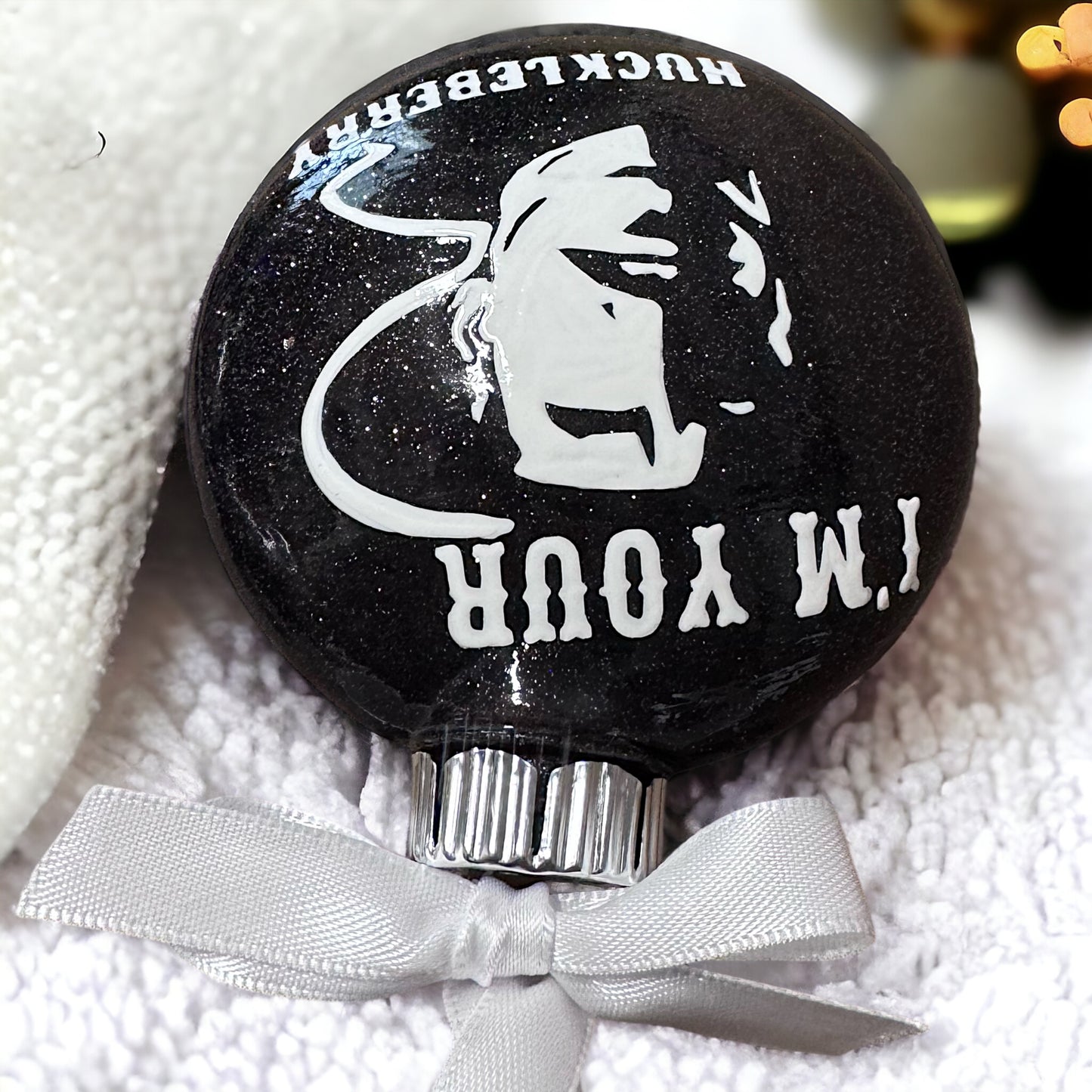 Doc Holliday Vibes: “I’m Your Huckleberry” Christmas Ornament