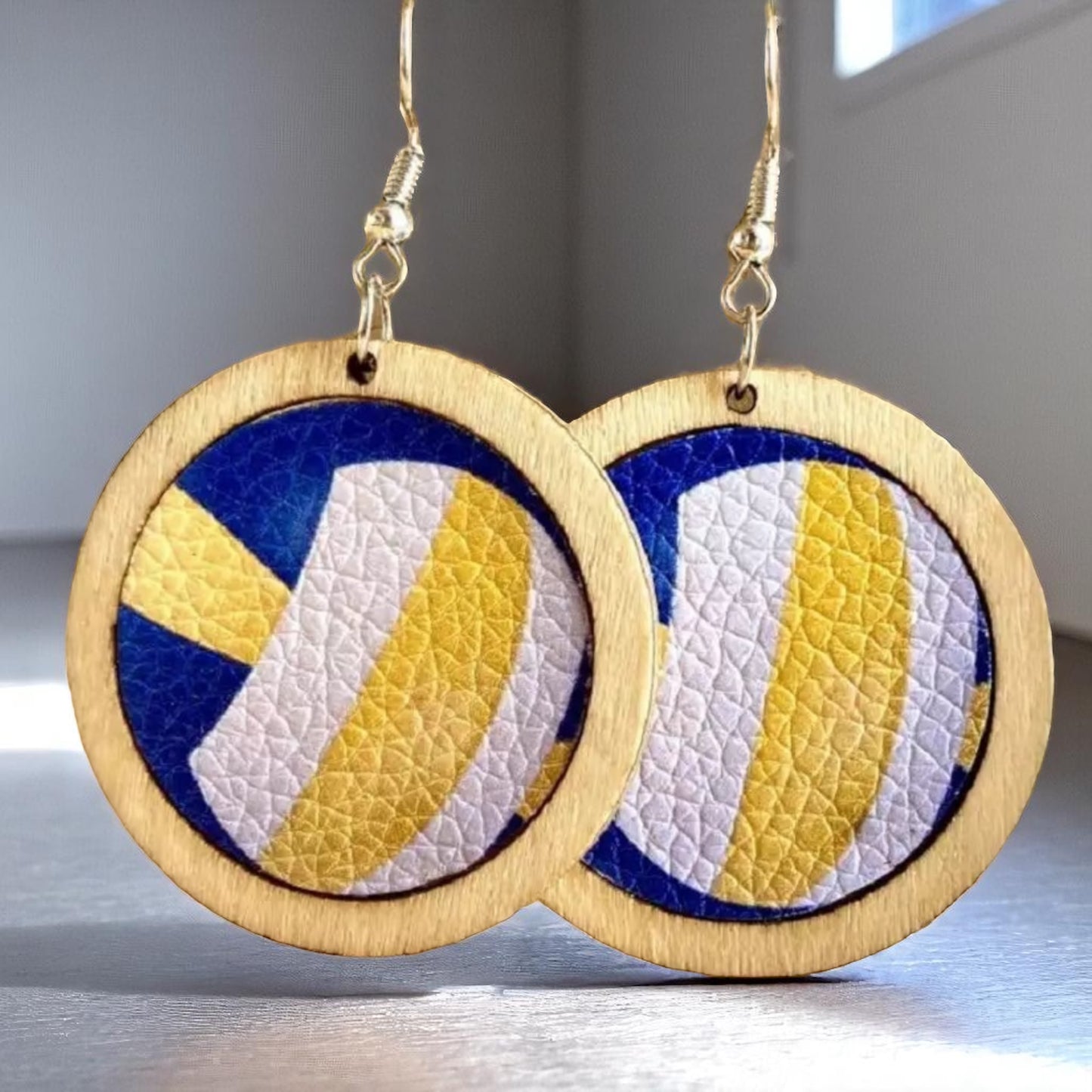 Serve Up Style with Our Volleyball Dangle Earrings! 🏐