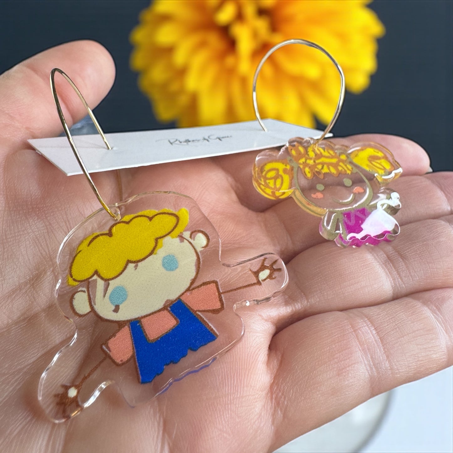 Teacher ABC's Earrings: Celebrate Educators in Style! ๐ - Rhythms of Grace Creative