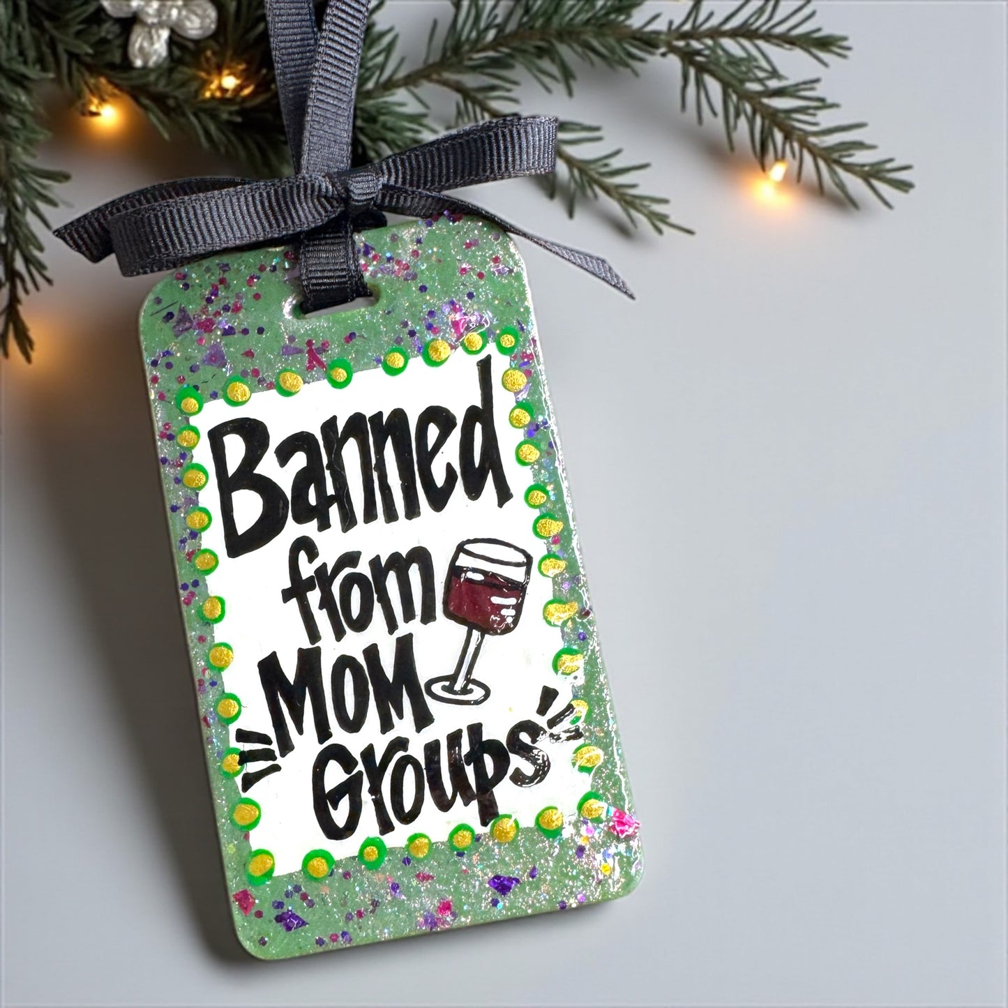 Mom Groups Beware: The Hilarious Ornament You Need!