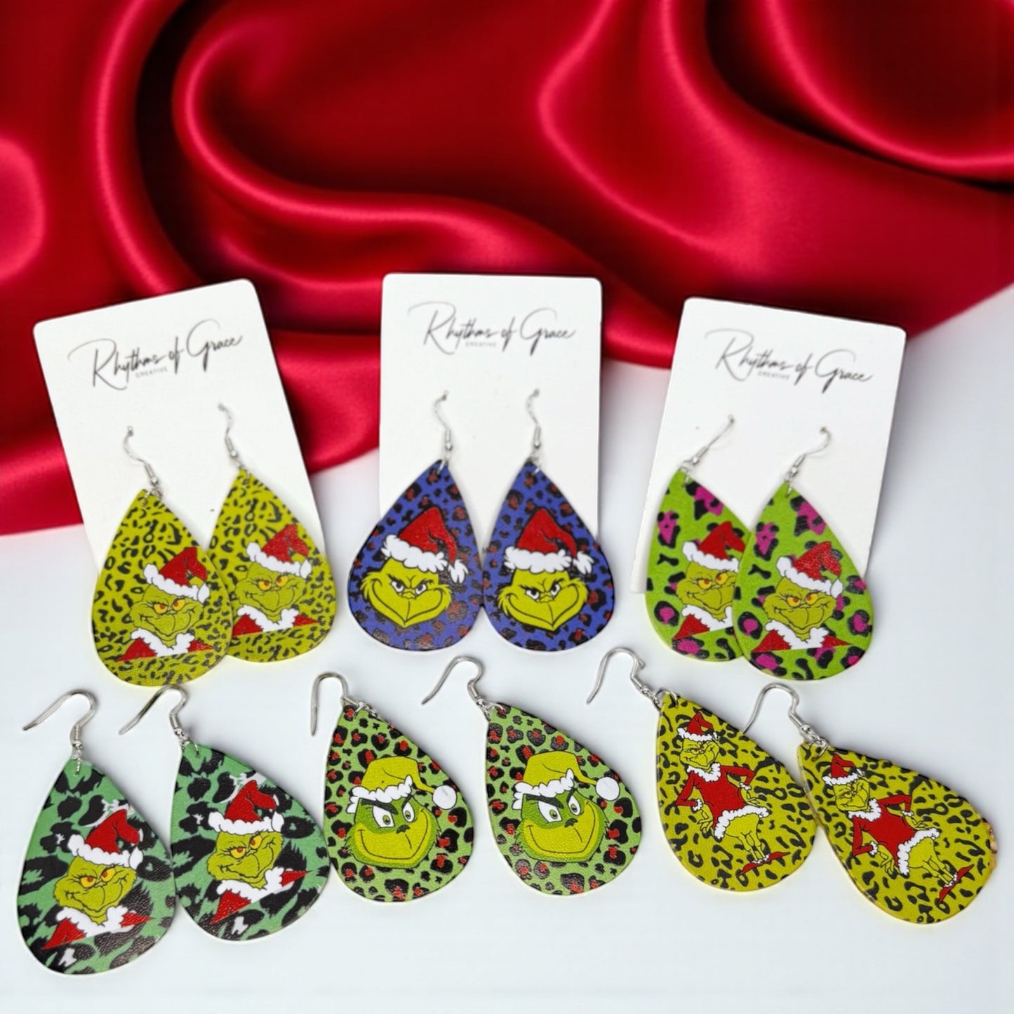 Mean One Dangle Earrings: Get Your Grinch On This Christmas!