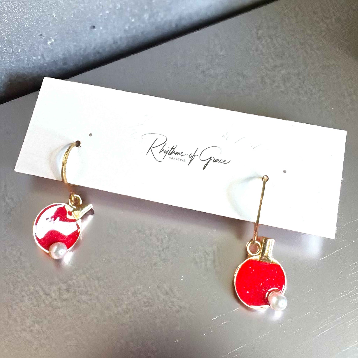 Ping Pong Perfection: Paddle Your Style with Ping Pong Earrings!