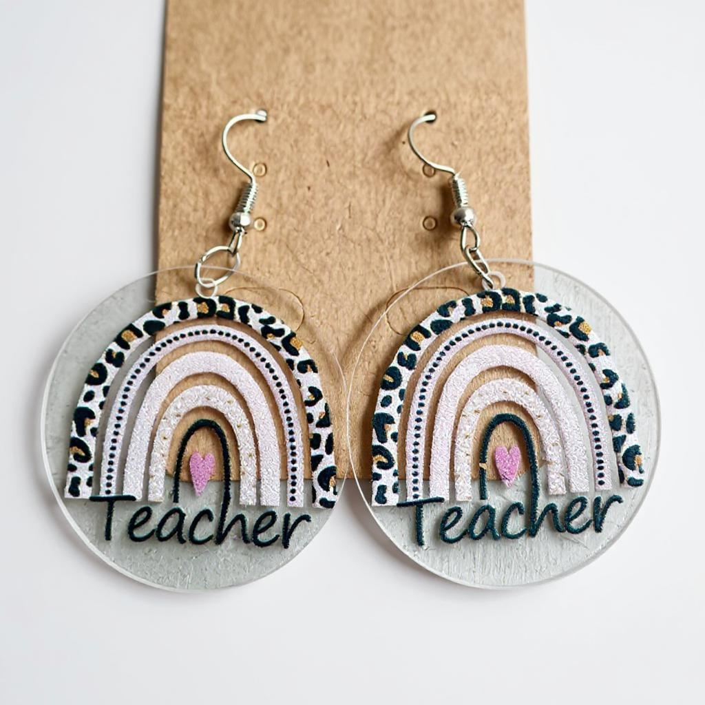 Teacher Earrings Collection: Show Your Passion for Teaching! ๐ - Rhythms of Grace Creative