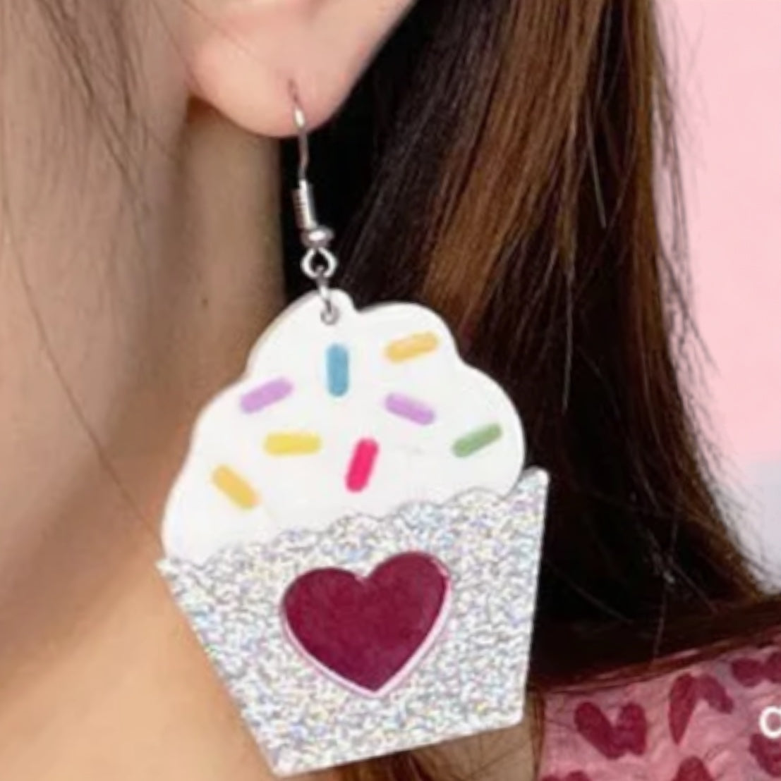 Sweet Style Alert: Whimsical Birthday Cupcake Earrings!