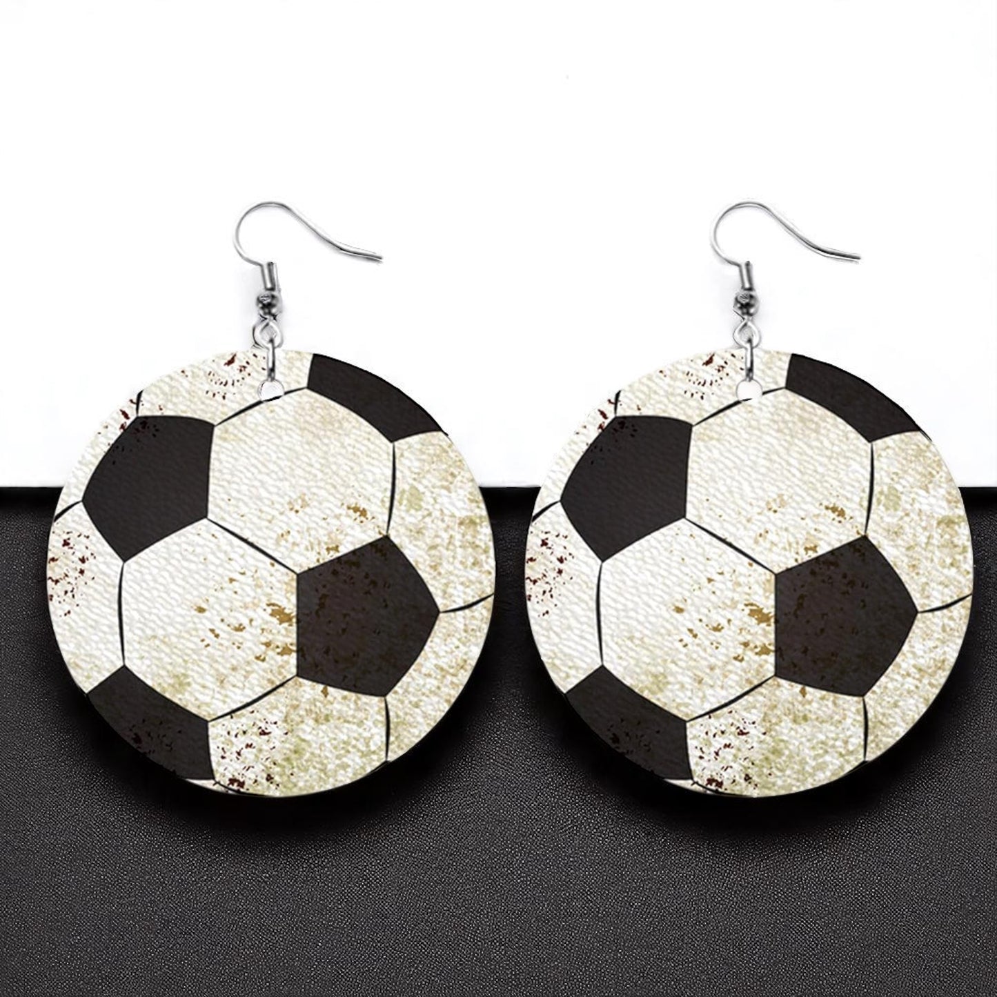 Kick It Up a Notch: Soccer Dangle Earrings!