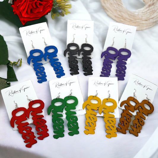 Queen Earrings - Unleash Your Inner Royalty! 👑