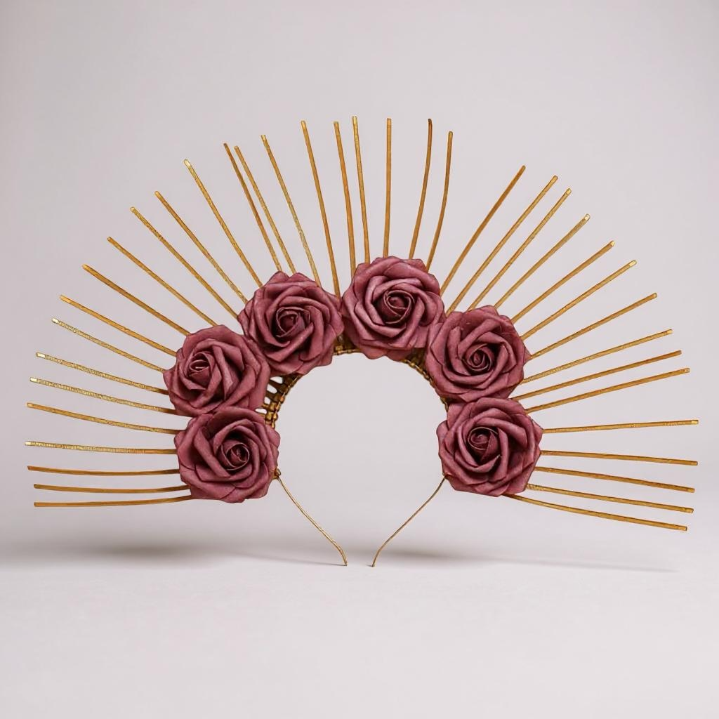 Rose Goddess Headband - Unleash Your Inner Diva! ✨🌹