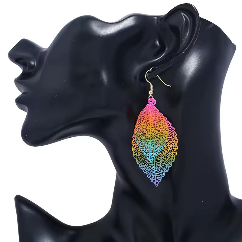 Vibrant Multicolored Earrings – A Splash of Fun for Your Ears! ✨