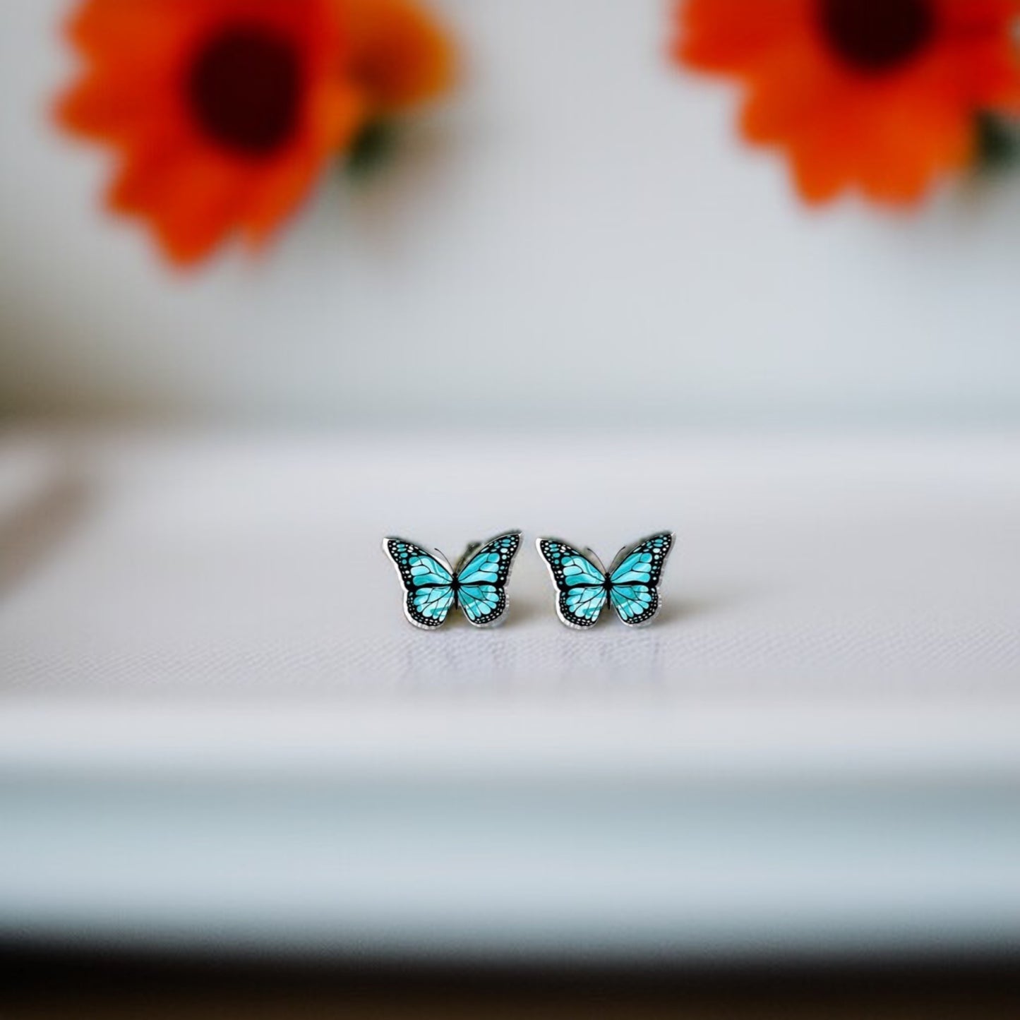 Flutter into Fashion with Our Butterfly Stud Earrings! 🌟