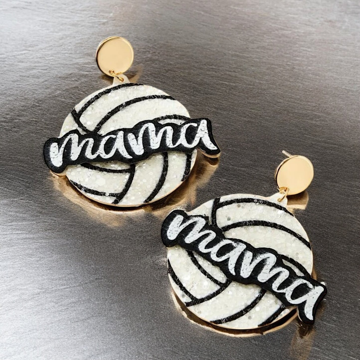 Spike Up Your Style with Volleyball Mama Earrings! 🏐