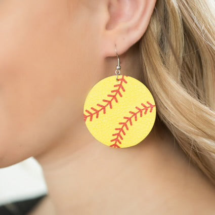 Catch the Game-Changer Softball Earrings! 🥎