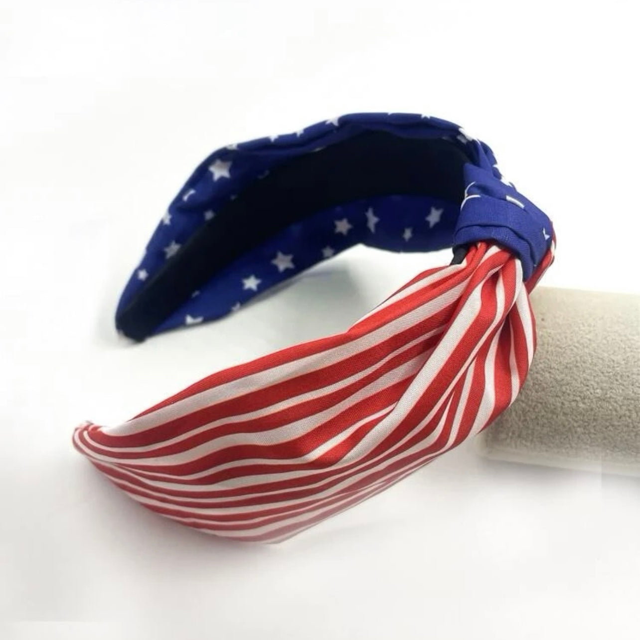 Patriotic Topknot Headband - Mare with Love & Liberty 🇺🇸 - Rhythms of Grace Creative