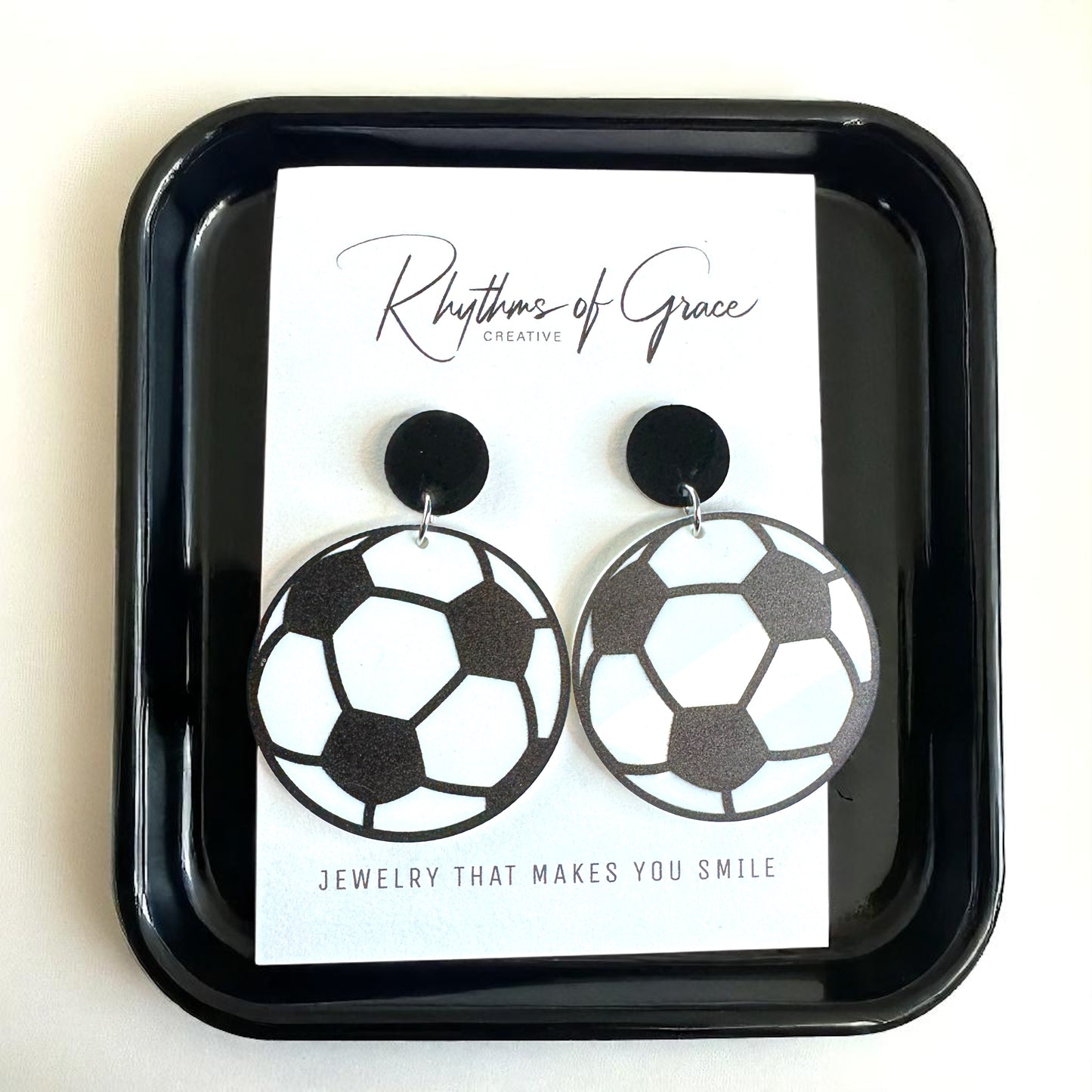Score Big with Sports-Themed Dangle Earrings!