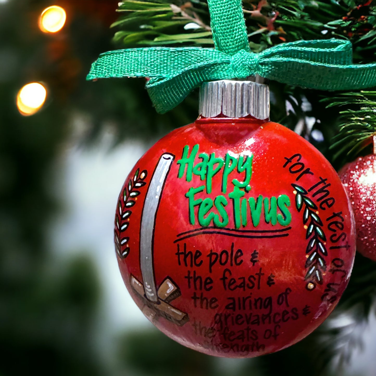 Christmas Ornament: Happy Festivus! For the Rest of Us!