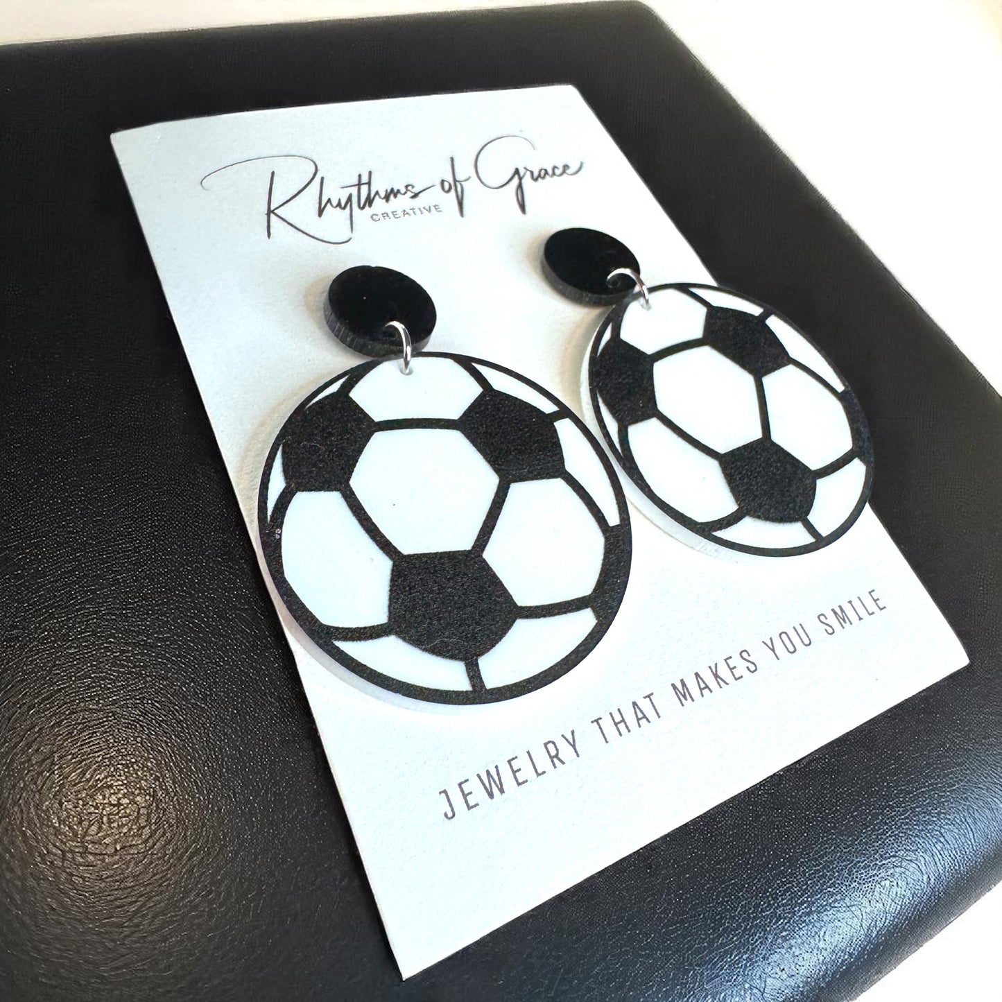 Score Big with Sports-Themed Dangle Earrings!