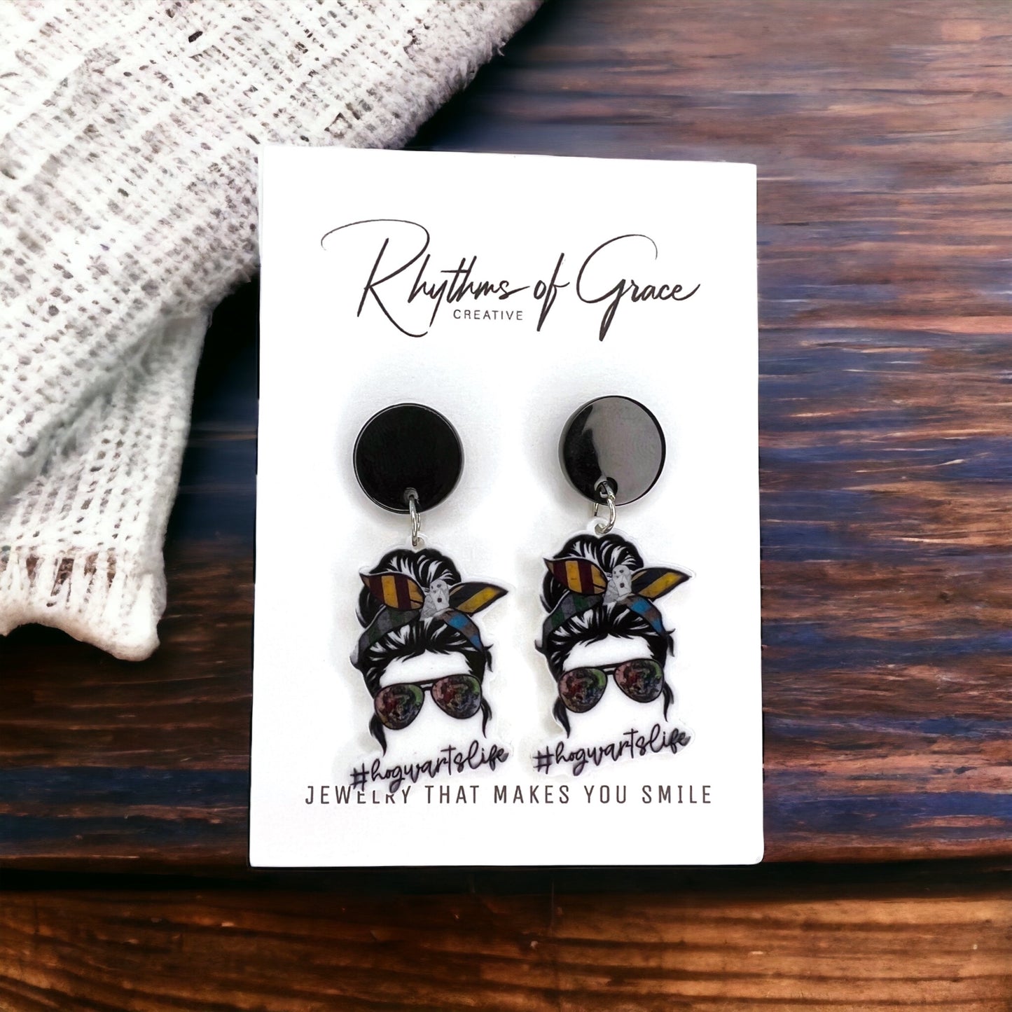 Hogwarts Earrings: Wear Your Wizarding World Adventures! ✨ - Rhythms of Grace Creative