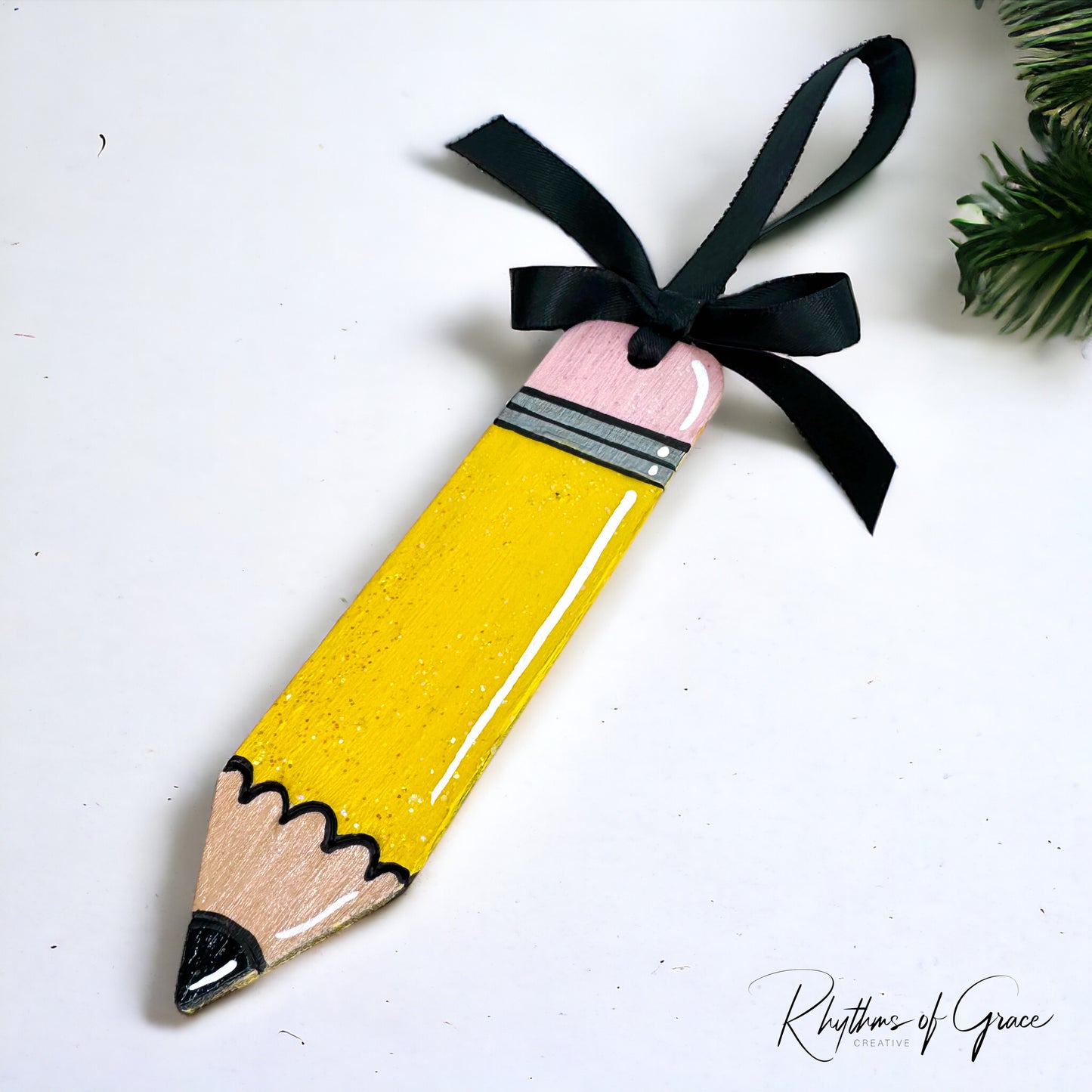 Personalized Pencil Ornaments – Celebrate Your Child's First Year of School!