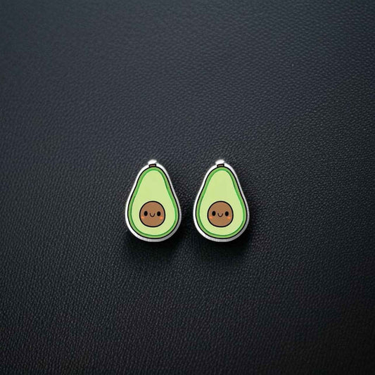 Get Your Guac On: Adorable Avocado Stud Earrings!