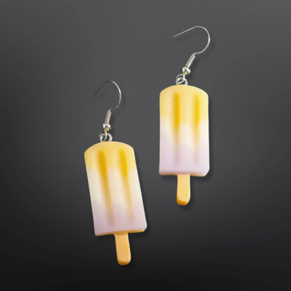 Popsicle Earrings - Popsicles, Food Earrings, Popsicle Jewelry, Handmade Earrings, Ice Cream Earrings