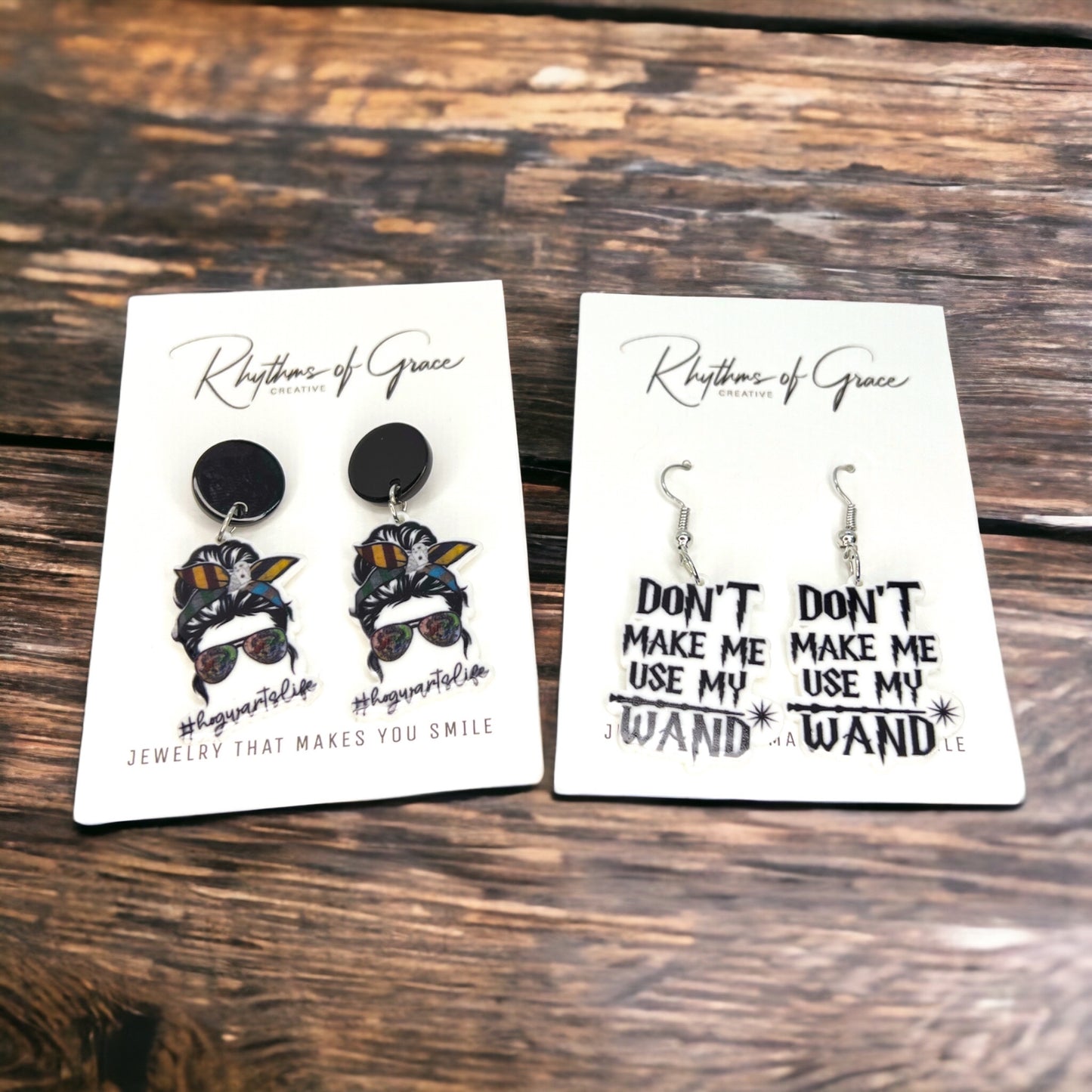 Hogwarts Earrings: Wear Your Wizarding World Adventures! ✨ - Rhythms of Grace Creative